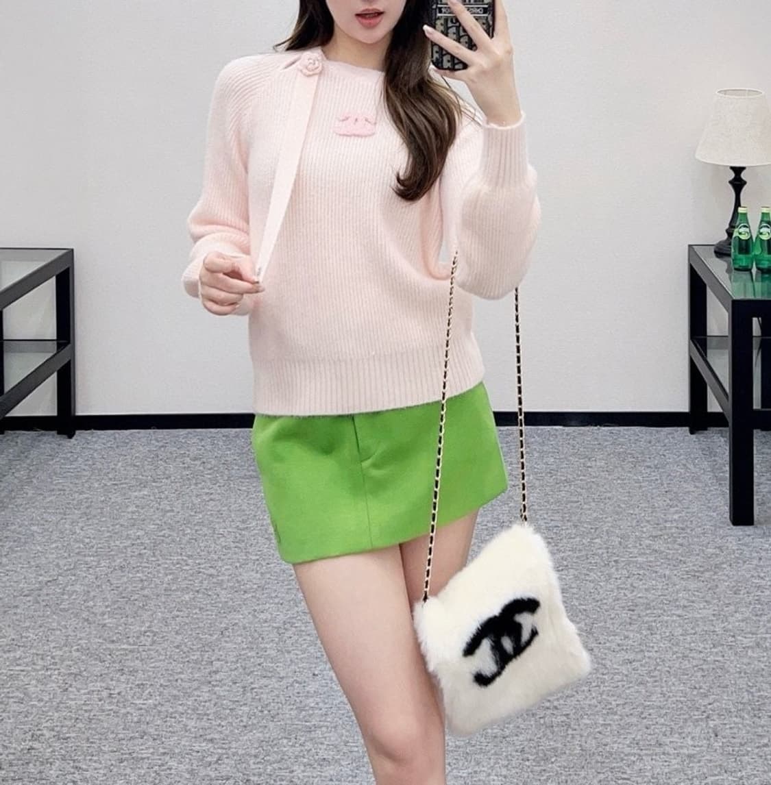 26SS 샤넬 꽃장식니트 상품이미지4