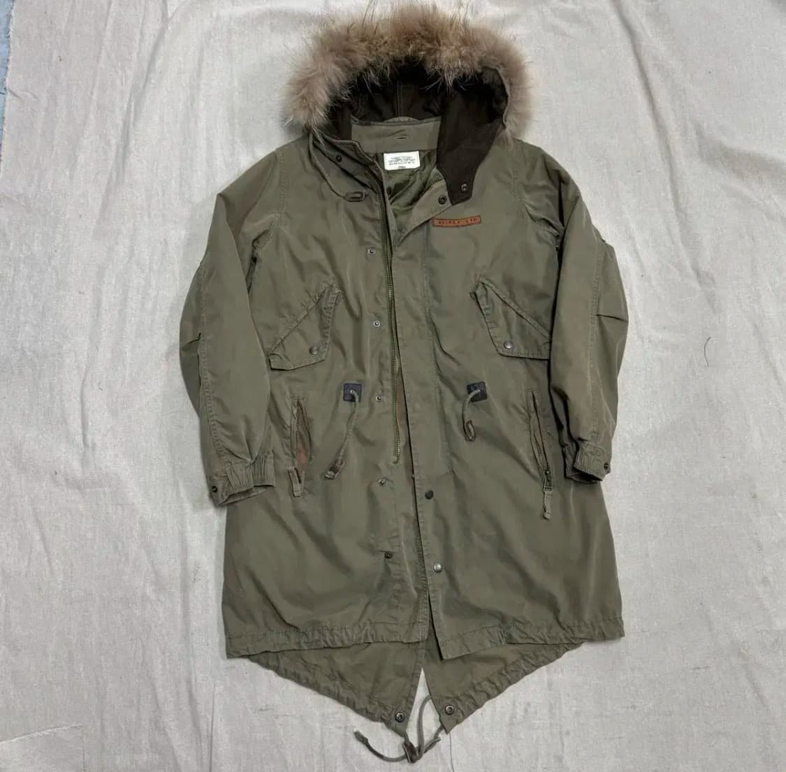 아비렉스 Avirex 개파카 야상 내피 탈푸착 M 상품이미지1