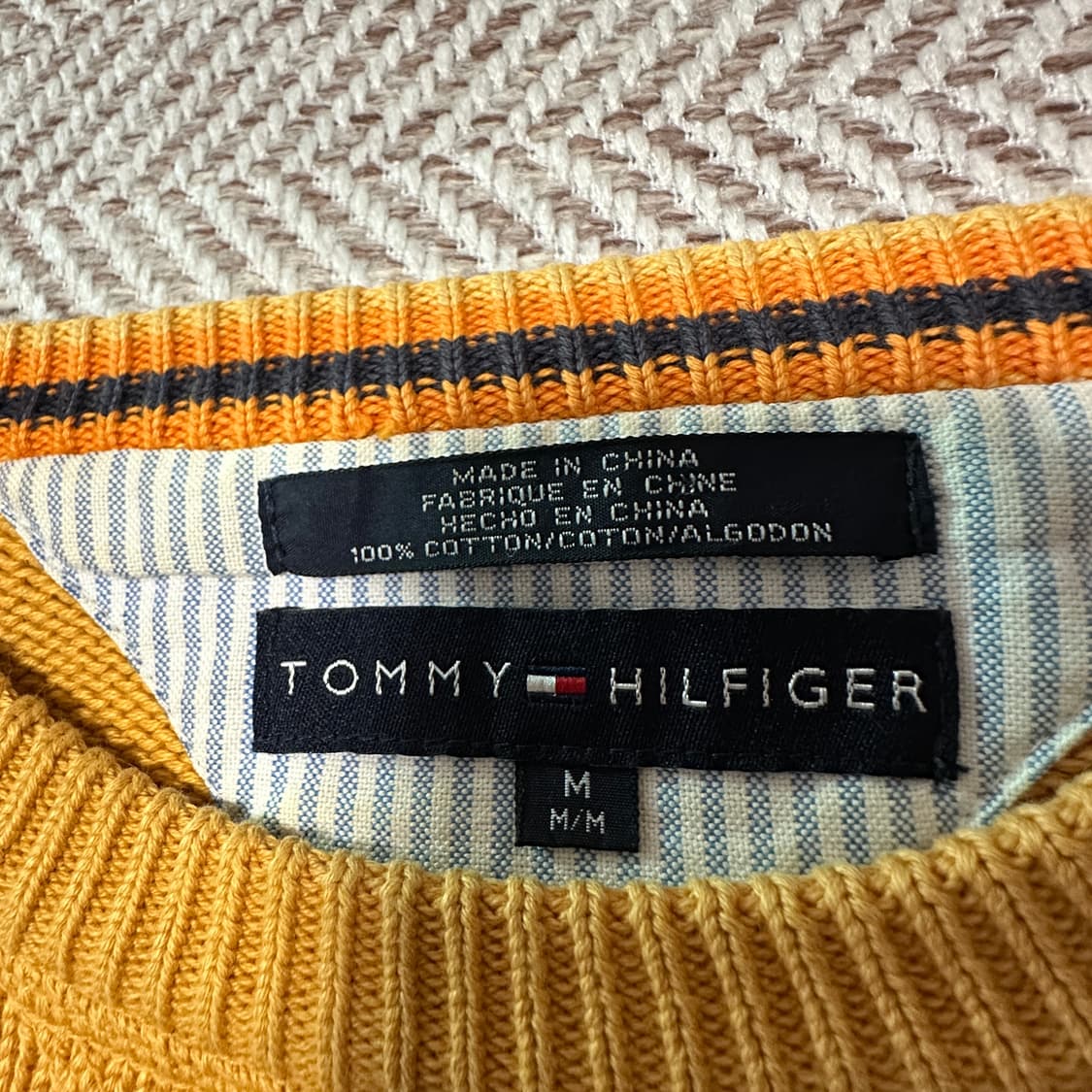 TOMMY HILFIGER vintage cotton knit 상품이미지3