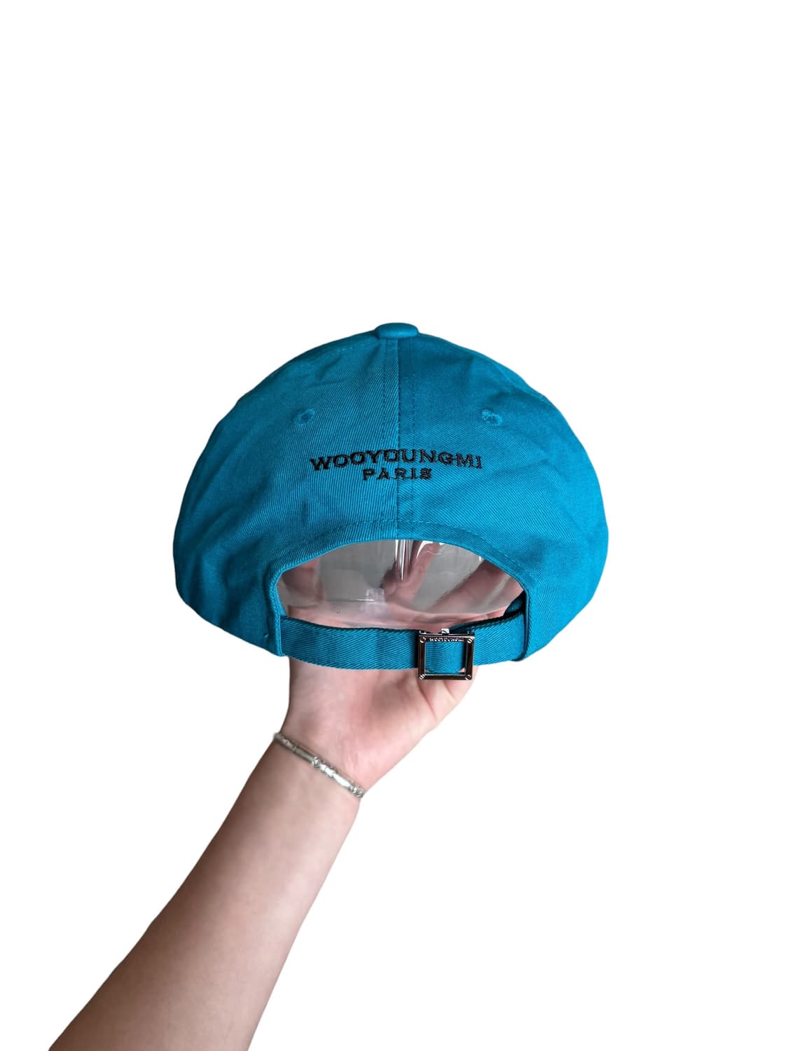 우영미 블루 로고 캡 상품이미지5