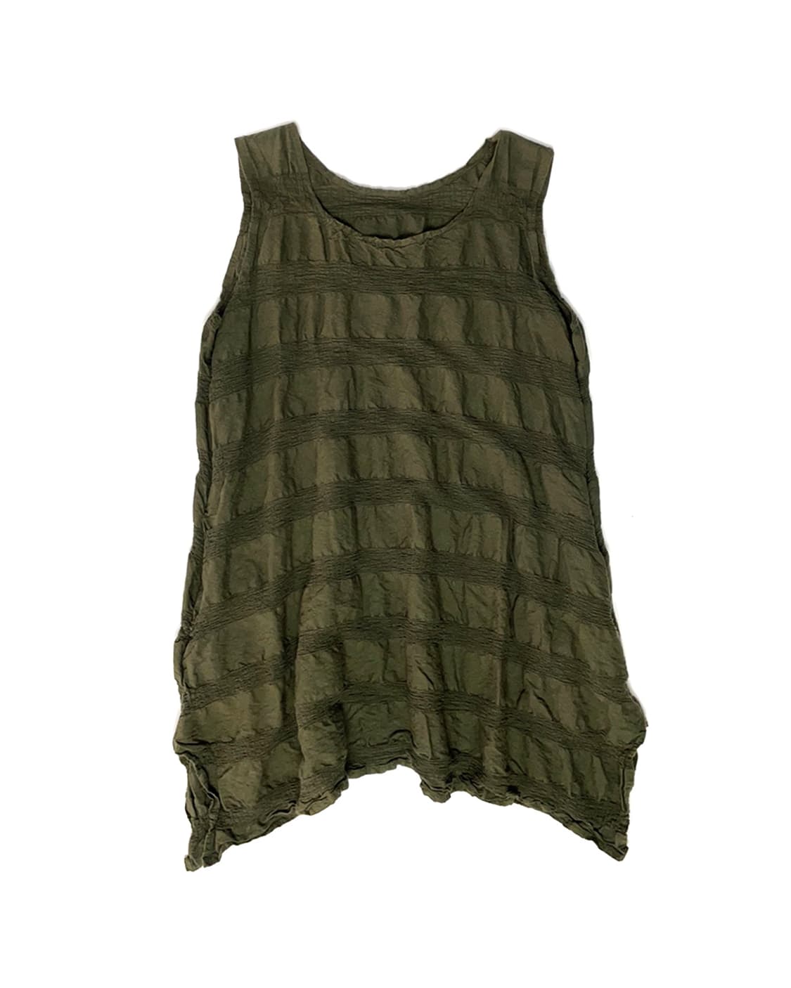 me ISSEY MIYAKE 카키 미니 원피스  상품이미지1