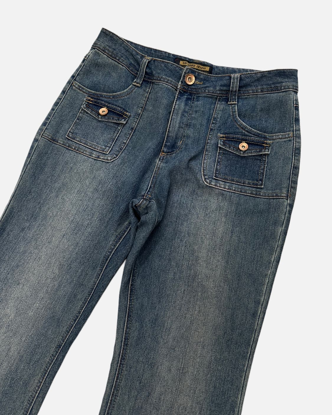 front pocket flare jean 상품이미지2