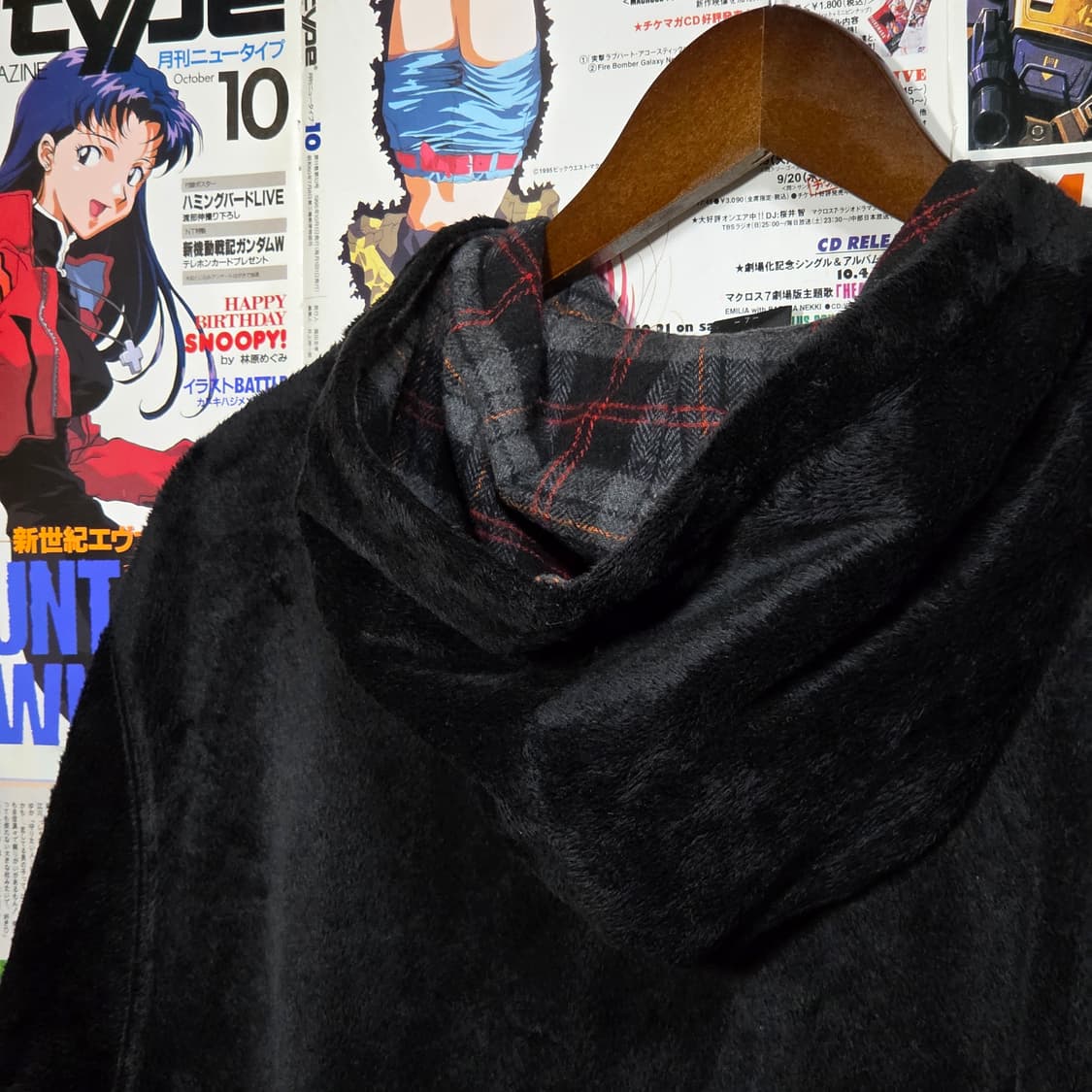 JPN 에어워크 펑크 레터링 프린팅 후드집업 상품이미지7