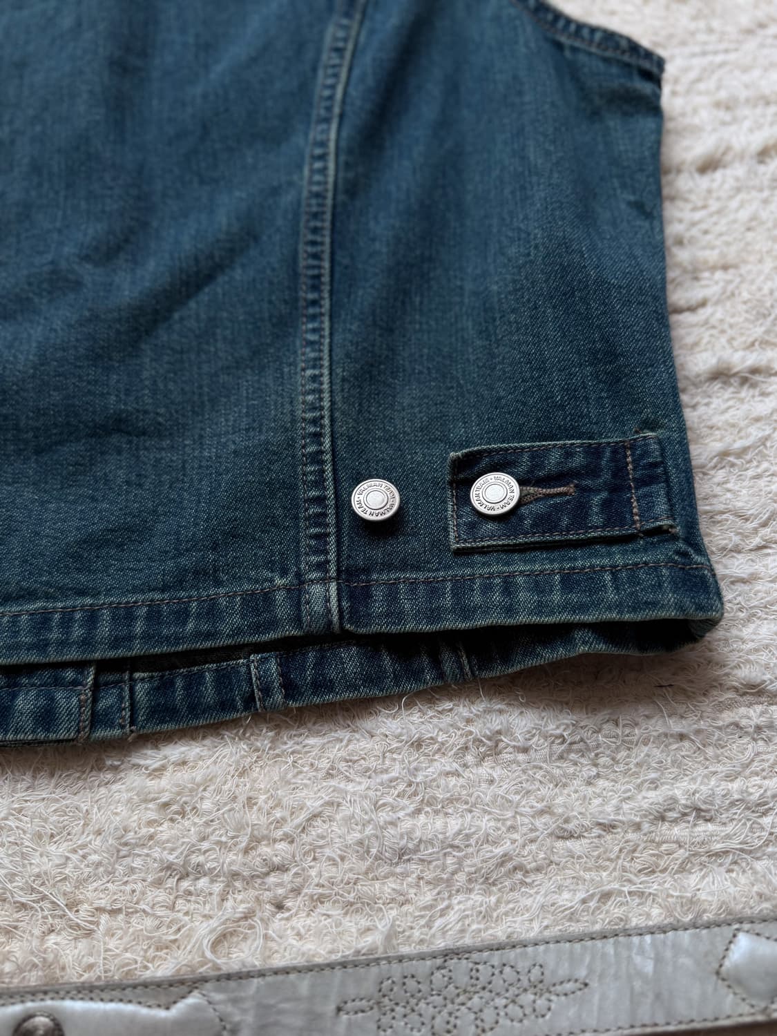 Buckle-washed Denim Vest 0149 상품이미지6