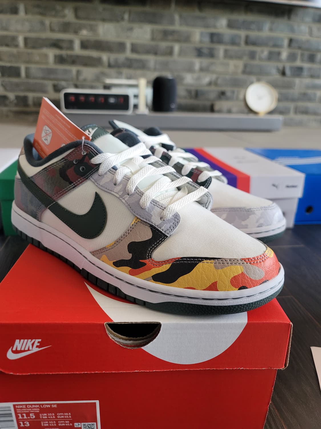 나이키 운동화295 덩크로우 se 세일 멀티카모 295 상품이미지2