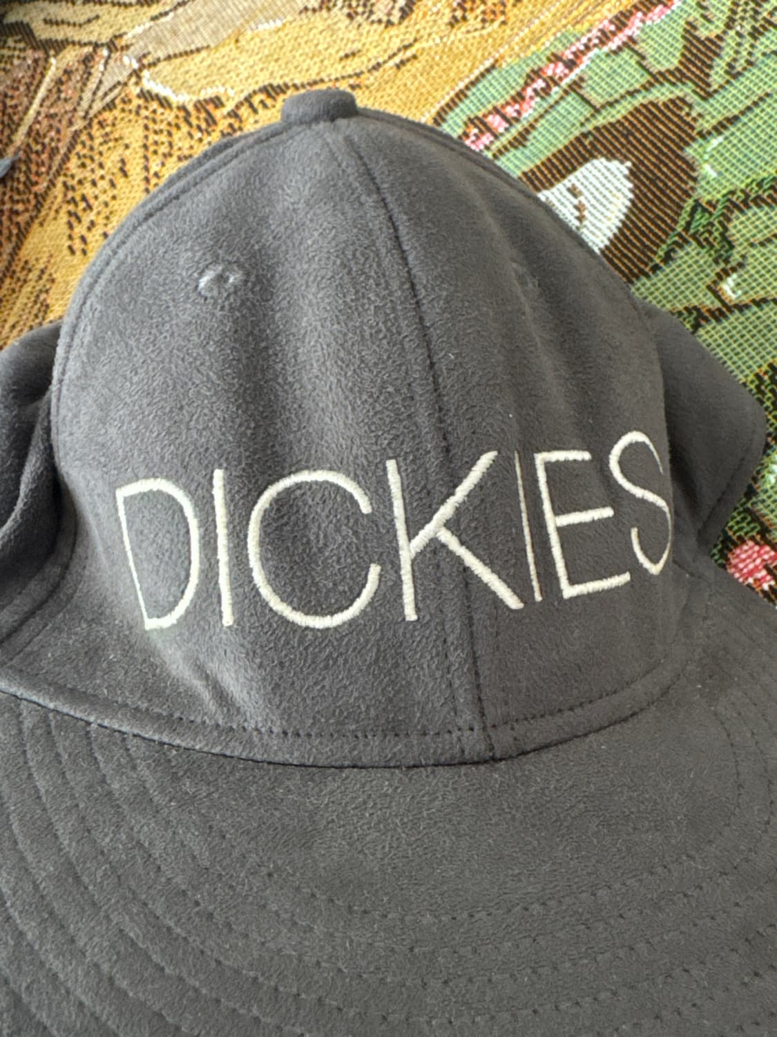 Dickies 빅로고 플리스 볼캡 스냅백 상품이미지6