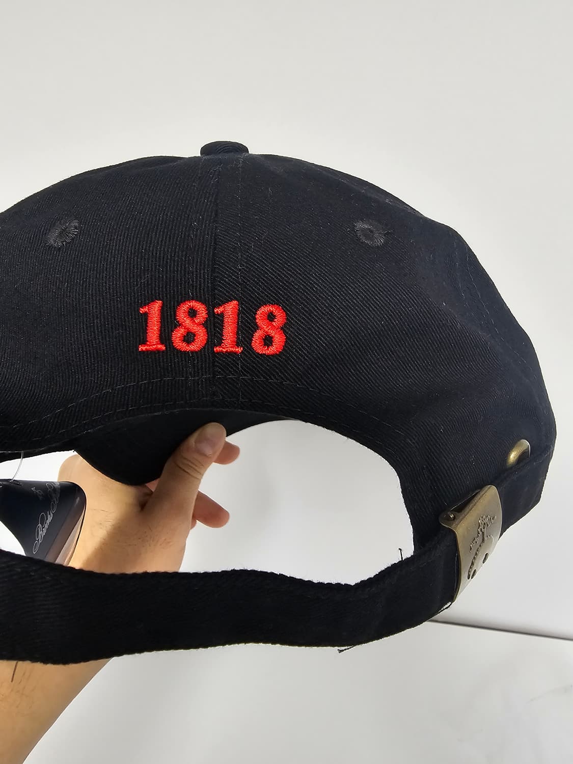 새상품 브룩스브라더스 블랙 볼캡 모자 상품이미지4