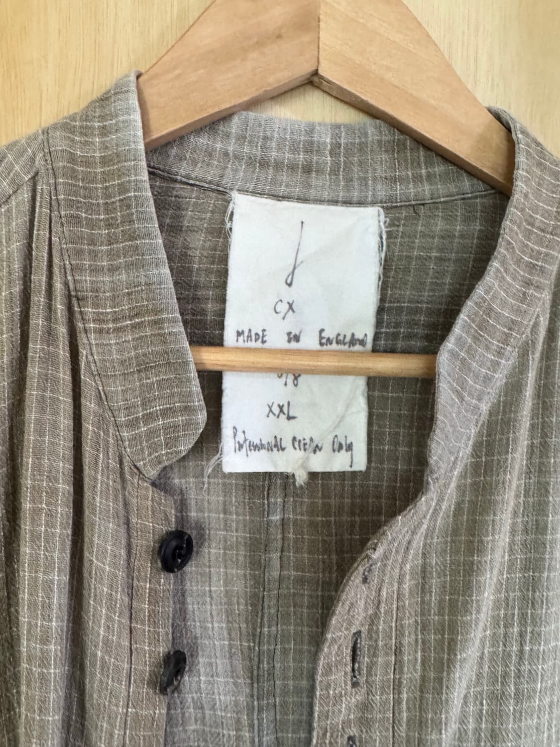 존알렉산더스켈톤 리넨 워크 셔츠 상품이미지2