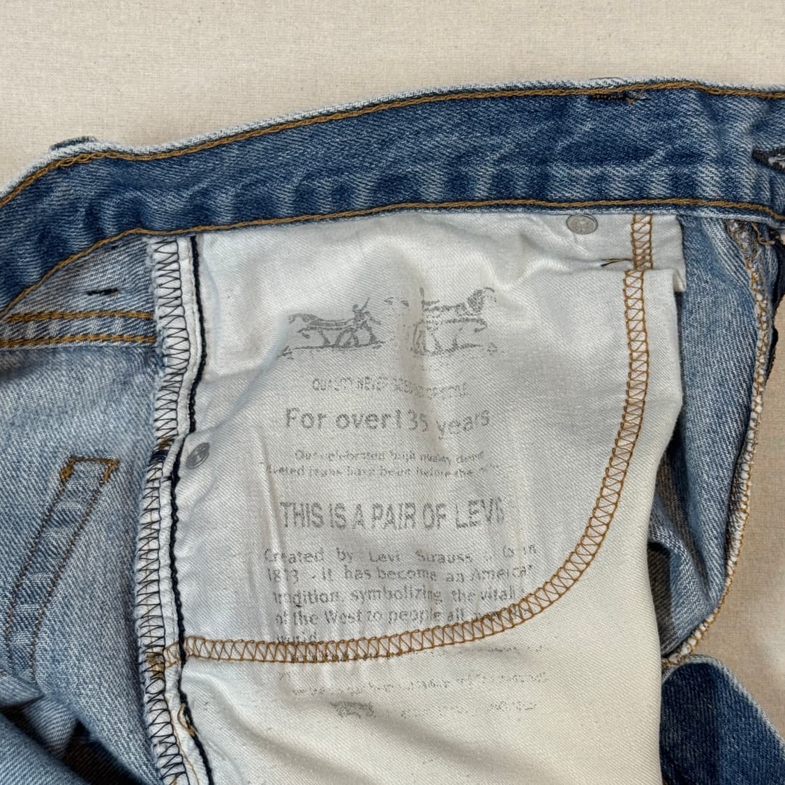 34inch) 리바이스 550 릴렉스 핏 데님 청바지 L19 상품이미지9