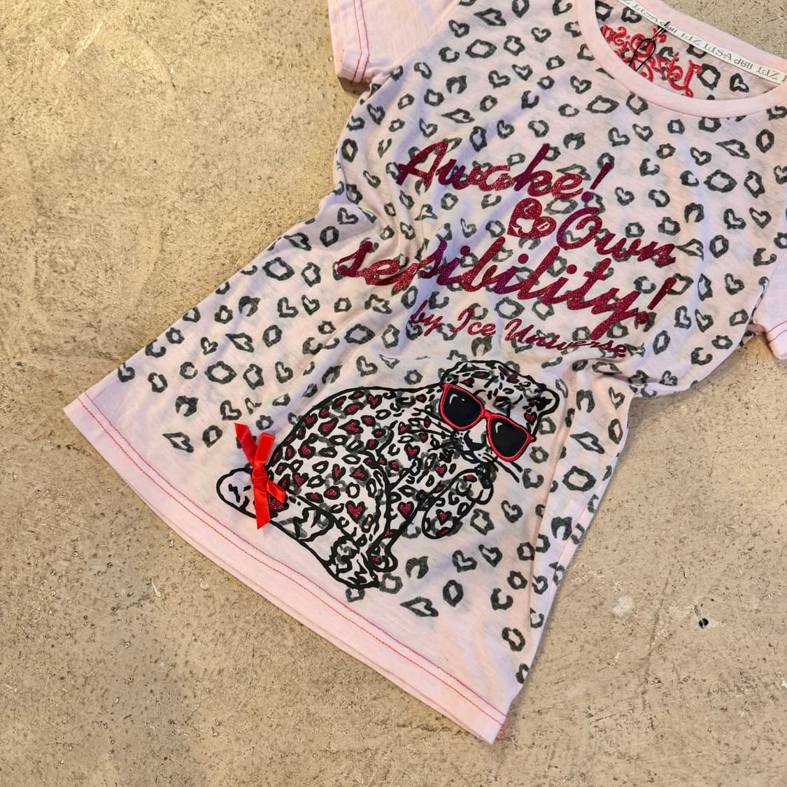 LIZ LISA DOLL 레오파드 반팔 상품이미지5