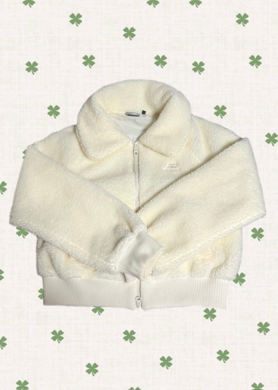 뉴발란스 플리스 크롭 투웨이 자켓 상품이미지1