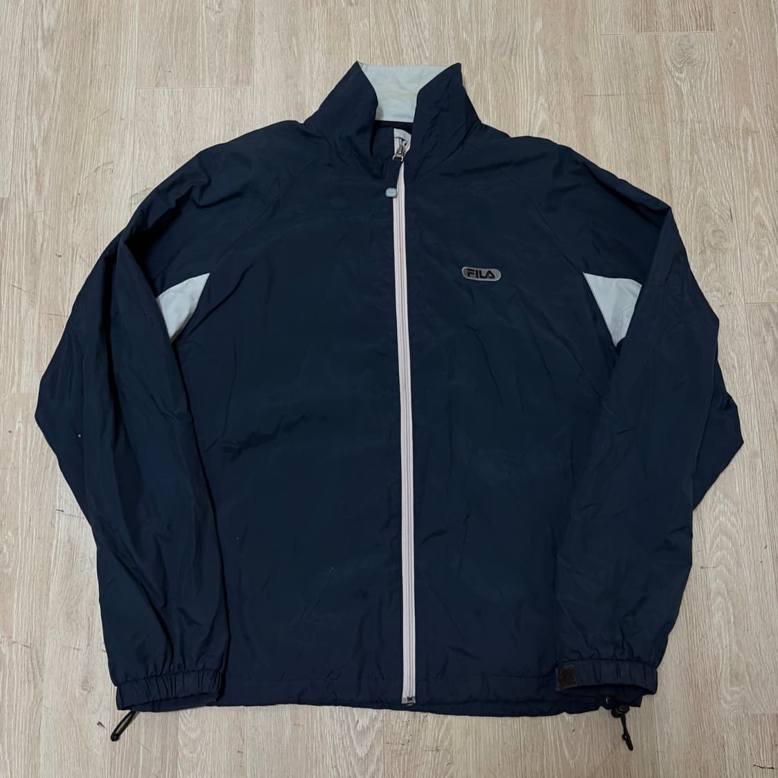 휠라 로고 와펜 바람막이 자켓 XL/105  상품이미지1