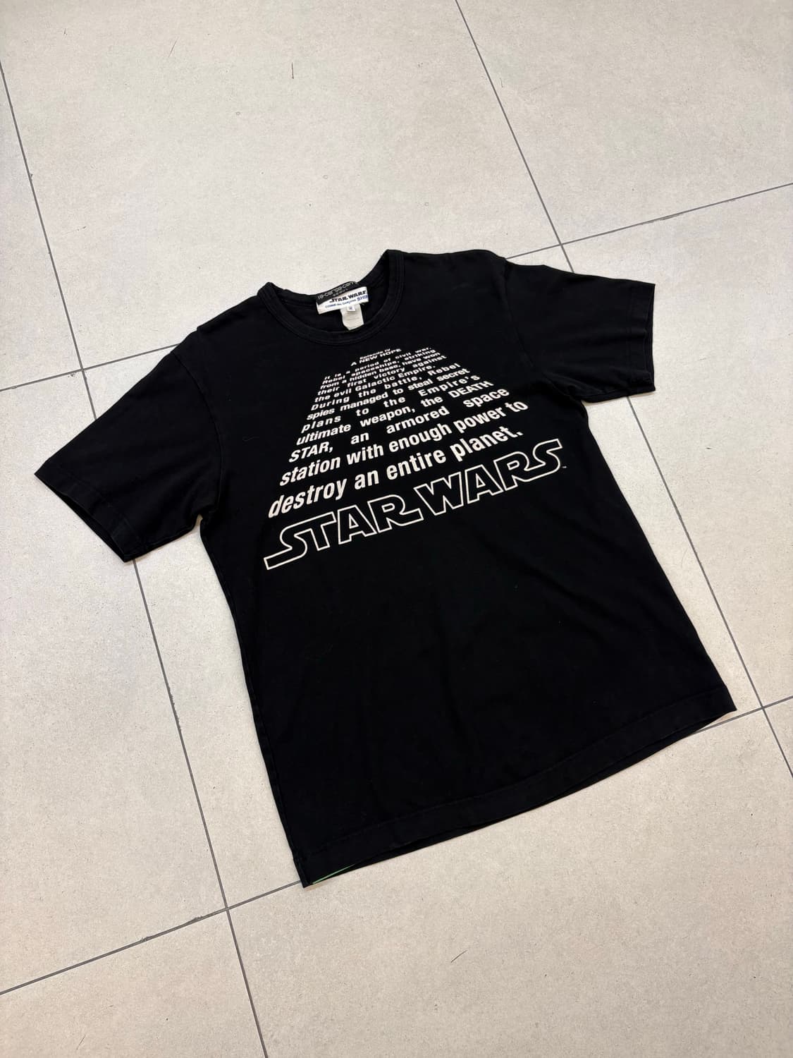 2012 꼼데가르송 x 스타워즈 티셔츠 상품이미지2