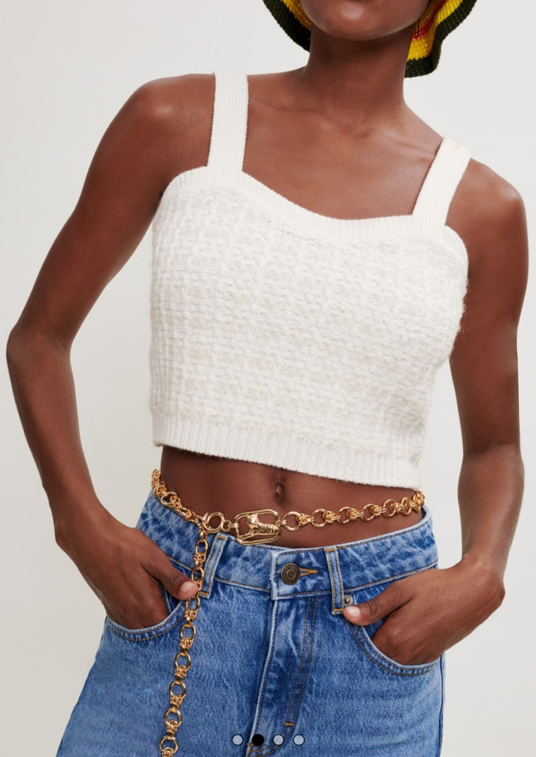 여성 레이어드 니트 나시 설현착용 상품이미지3