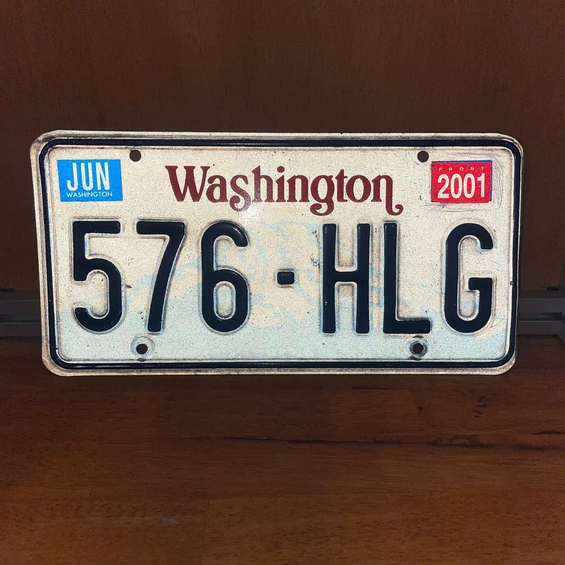 Vintage Washington License Plate 상품이미지3