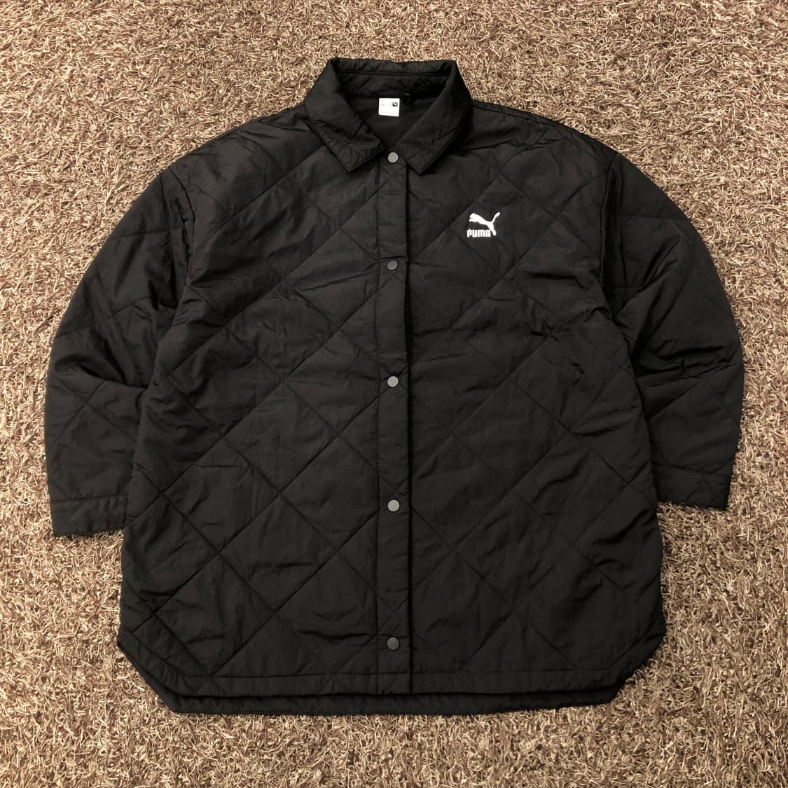 L 푸마 나일론 퀄팅 자켓 상품이미지1