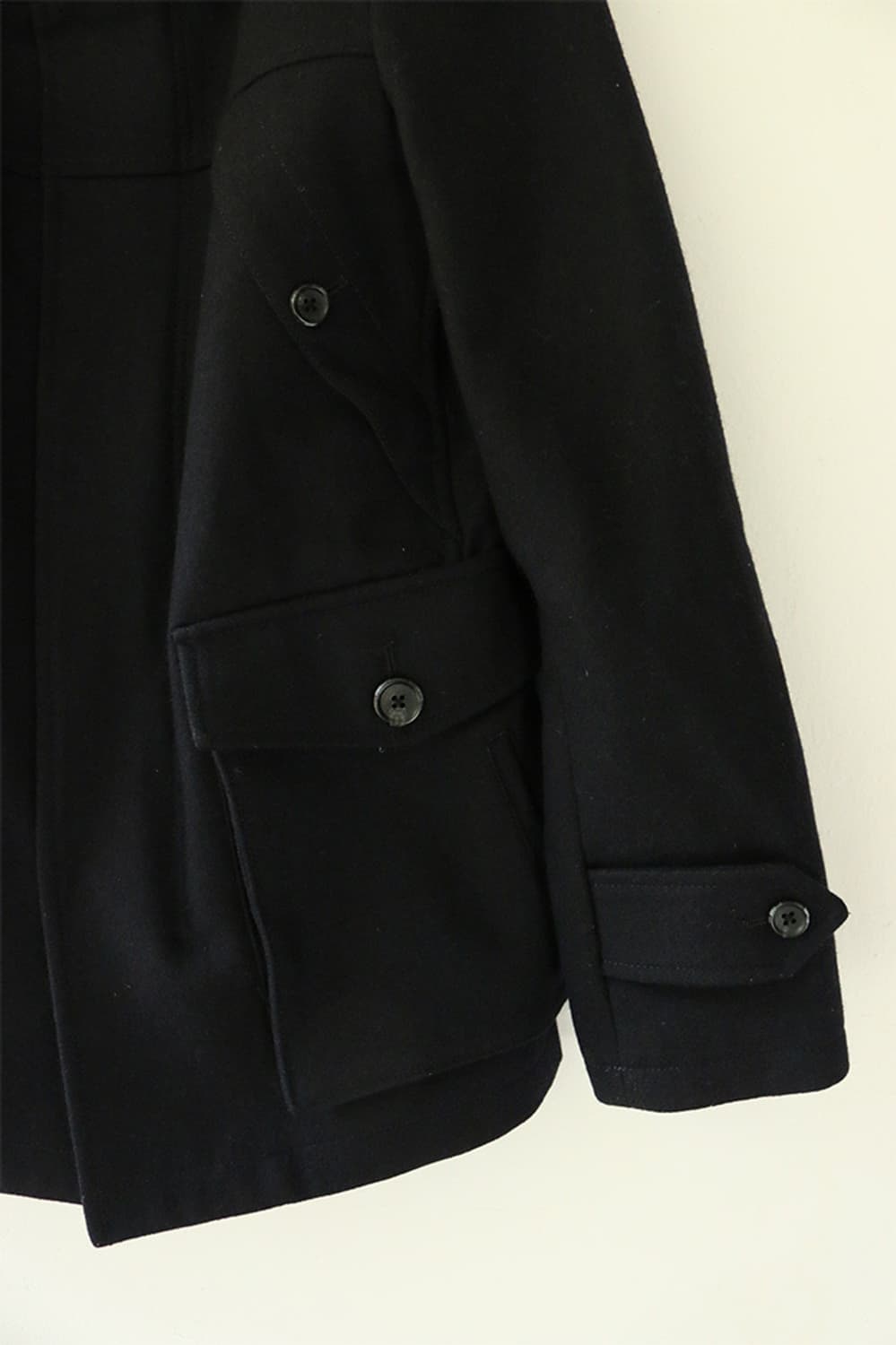 캐서린 햄넷 네이비 후드 피코트 상품이미지7