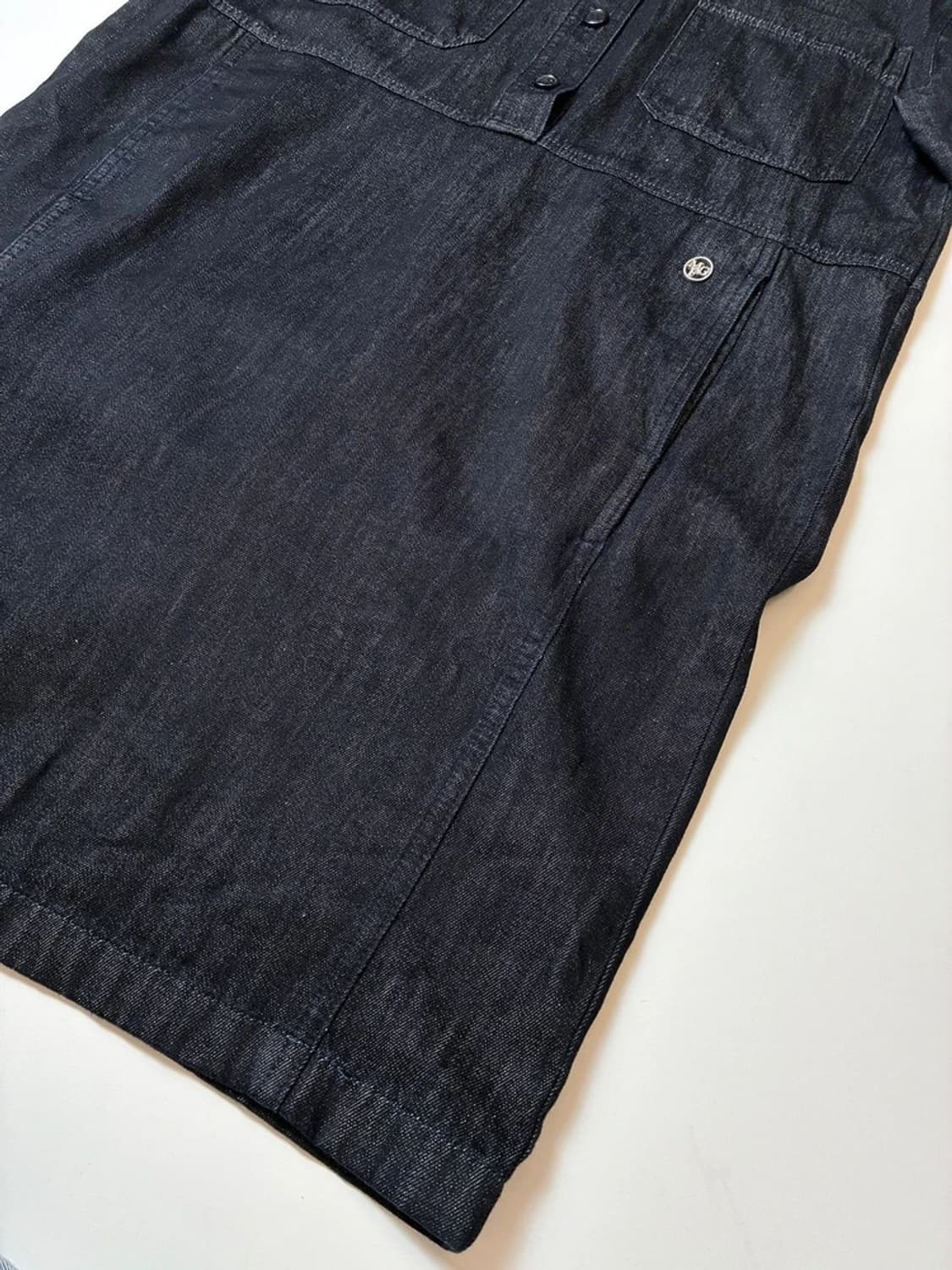 마리떼프랑소와저버 24ss 스티치 포켓 데님 미니 원피스 PN8686 상품이미지5