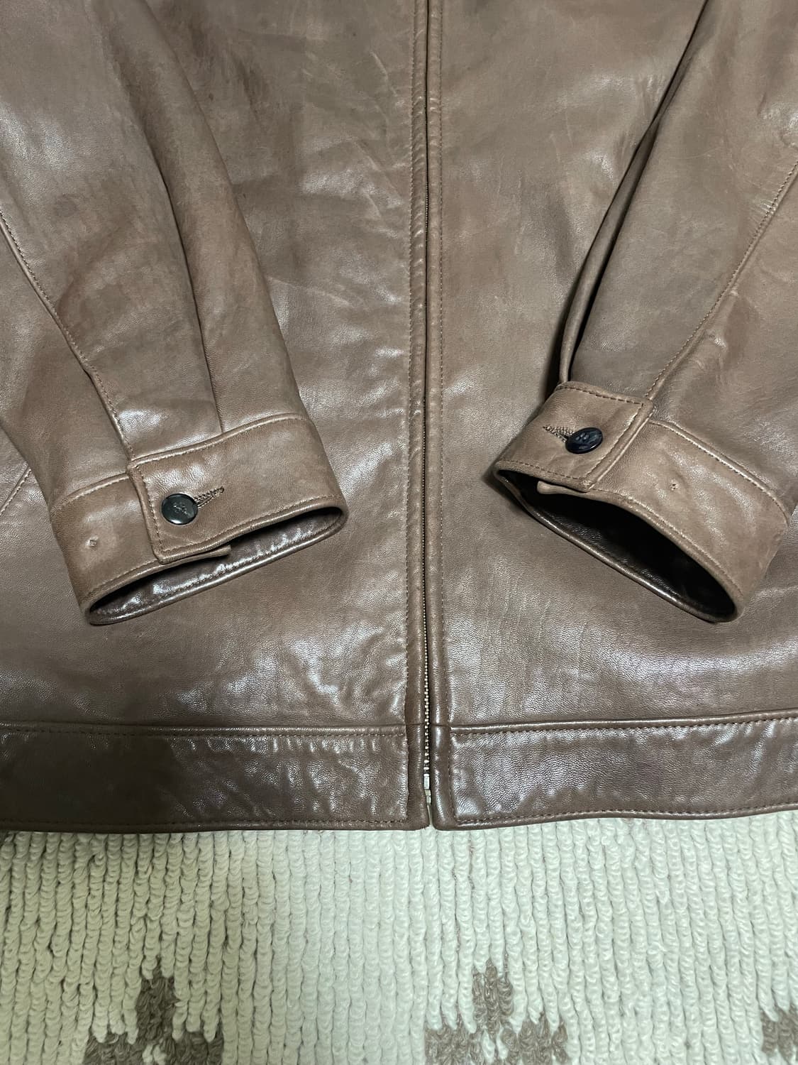 폴로 랄프로렌 00s 양가죽 자켓 상품이미지7