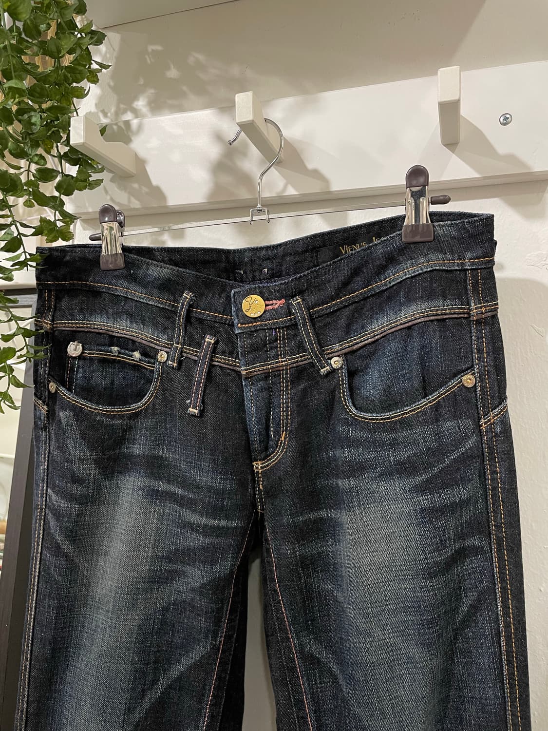 something by EDWIN 부츠컷 자수 데님 상품이미지7