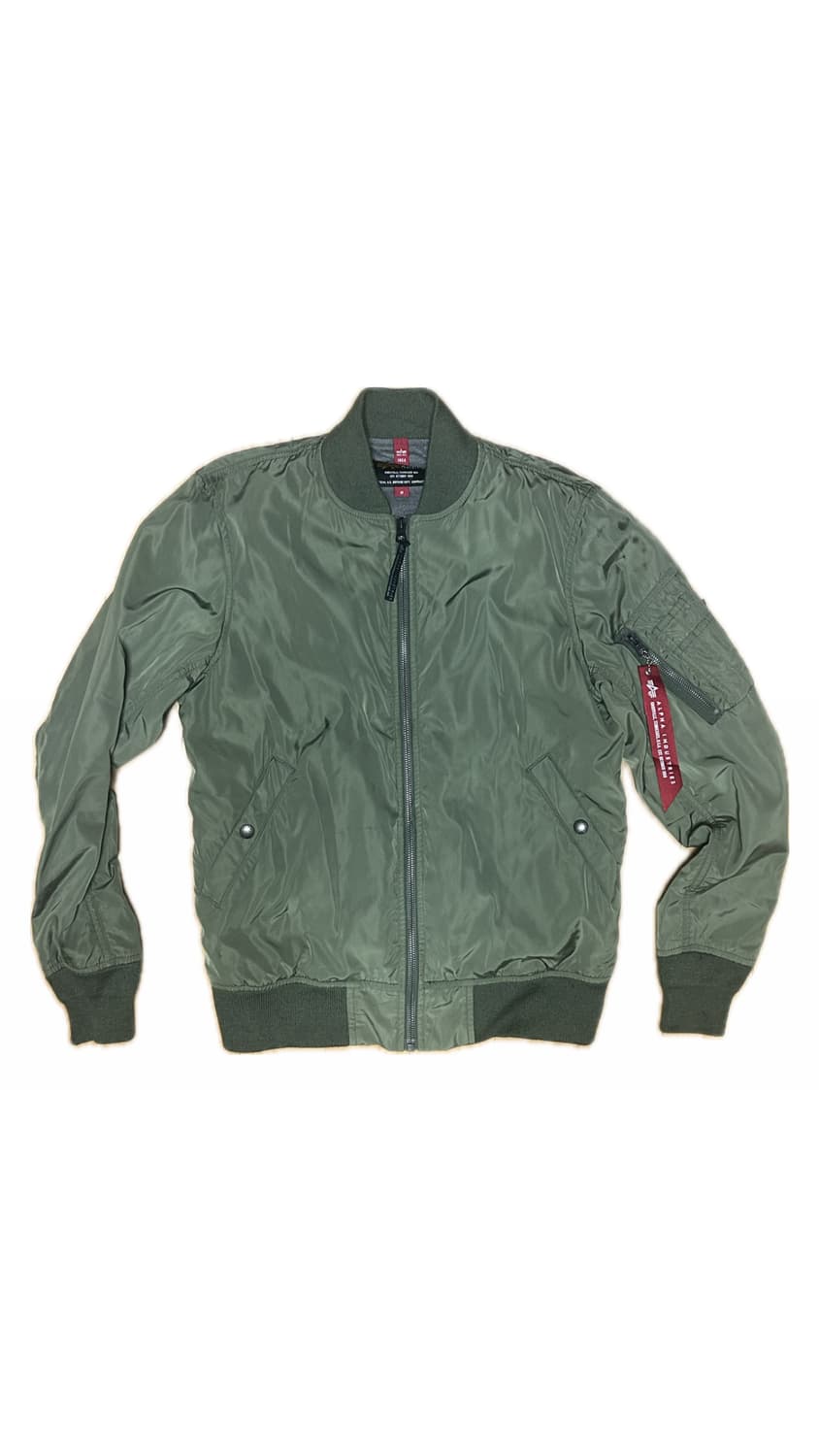 알파인더스트리 ma-1 플라이자켓 상품이미지1