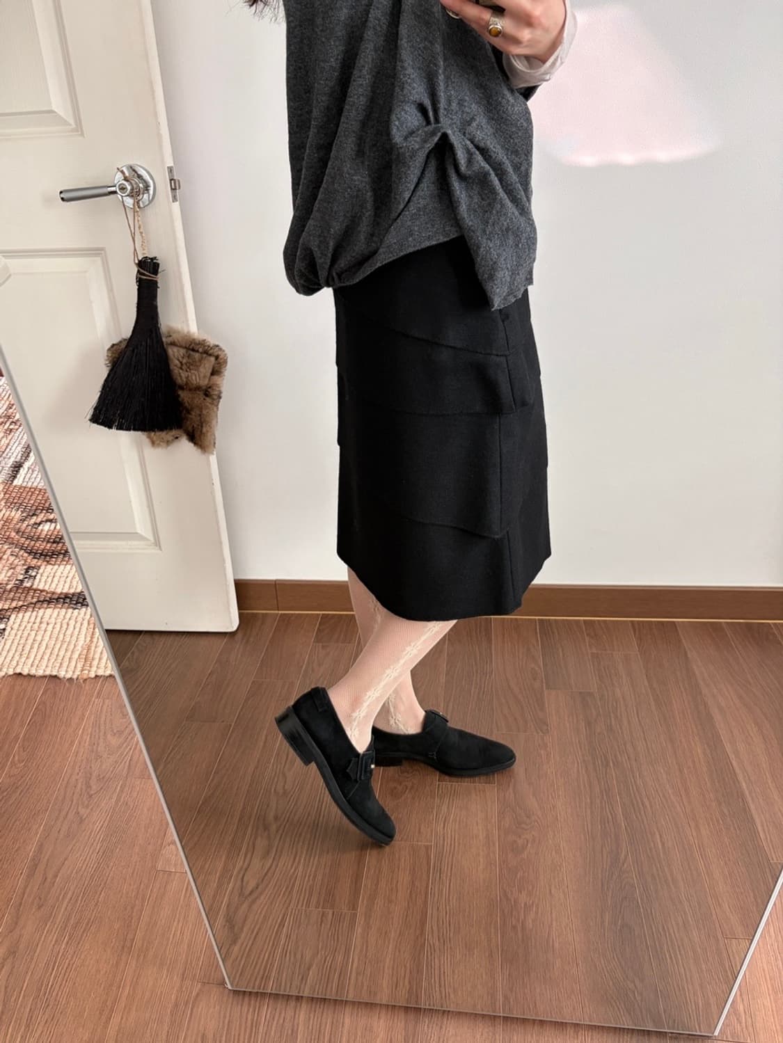 wool midi skirt 상품이미지6