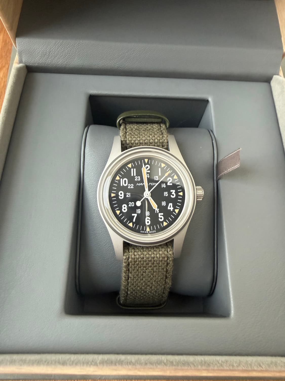 해밀턴 카키필드 메카니컬 36mm — 국내 완판/품절 상품이미지5