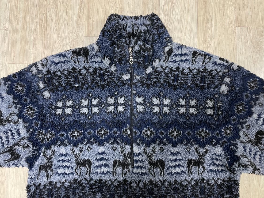 105) 90s 울리치 헤비 벌키후리스 아노락(미국제)RRL&LVC&폴로 상품이미지4