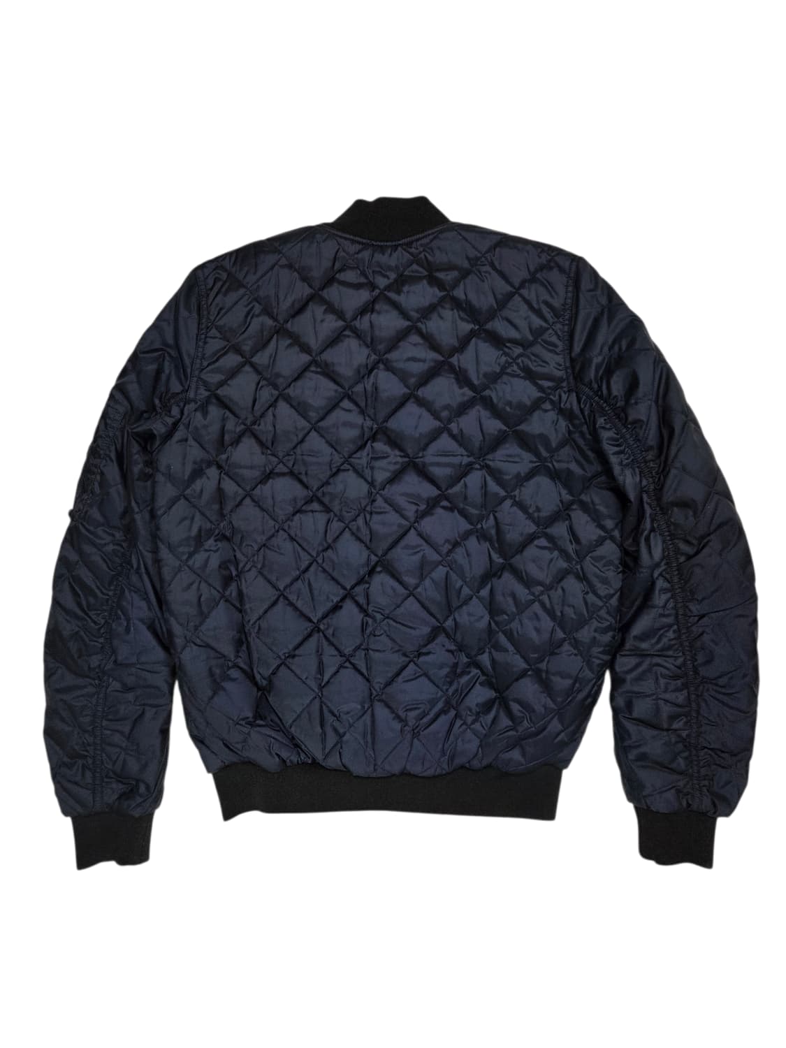 아디다스 퀄팅 네이비 블루종 봄버 점퍼 85 상품이미지4