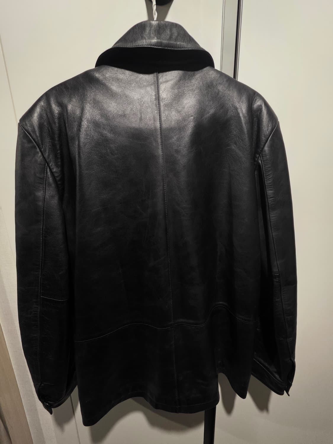 해동 블랙 양가죽 자켓 L100사이즈 상품이미지2