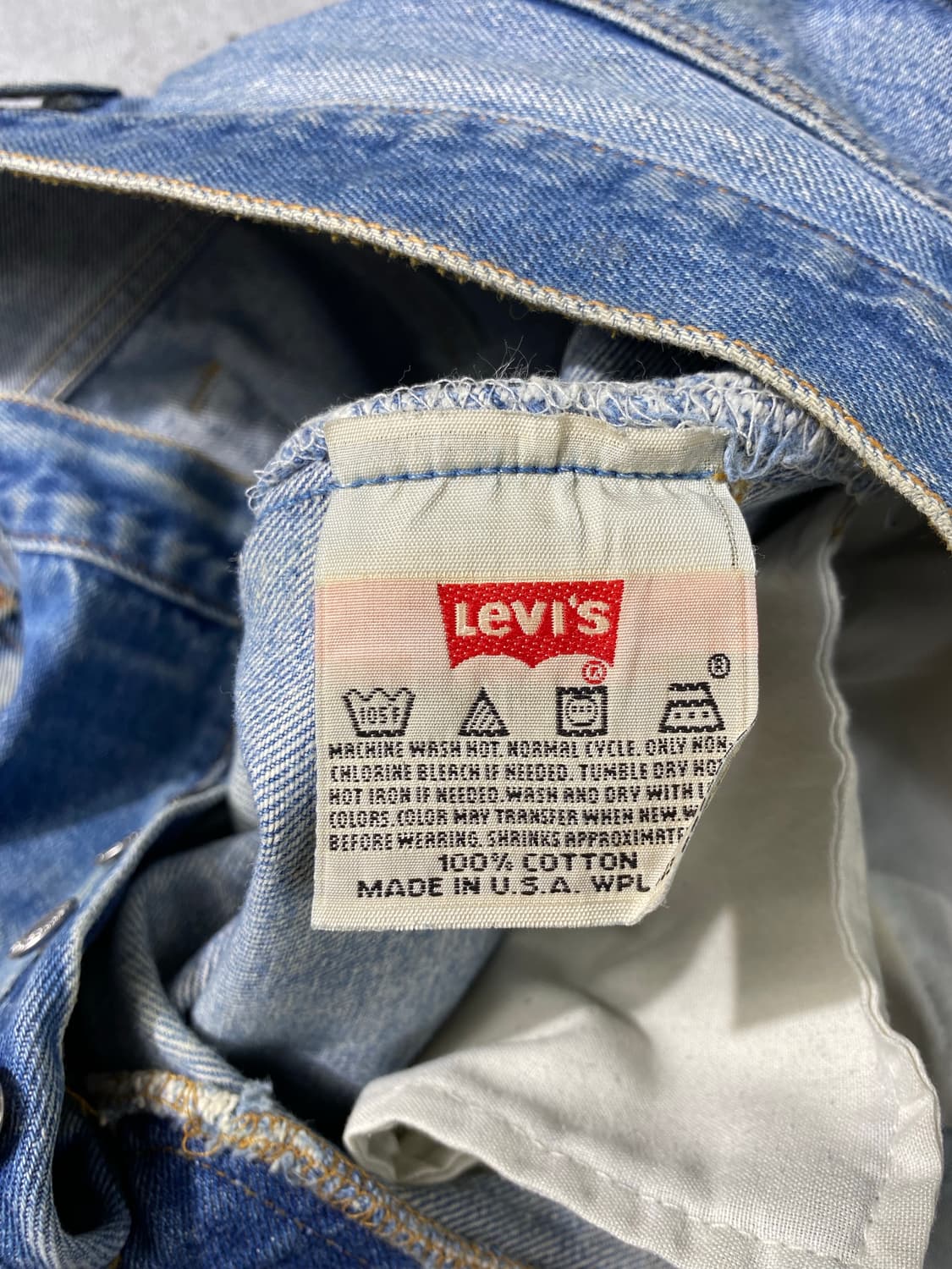 [35-36] 90s USA Levi's 리바이스 501xx 데님팬츠 상품이미지7