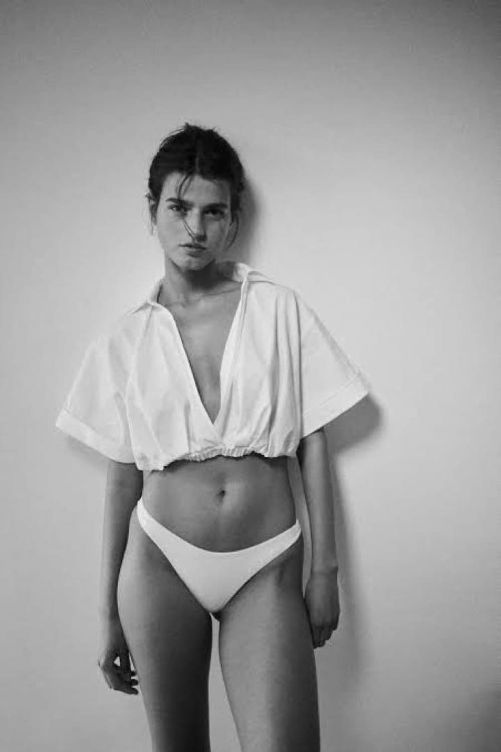 자라 크롭티 상품이미지3