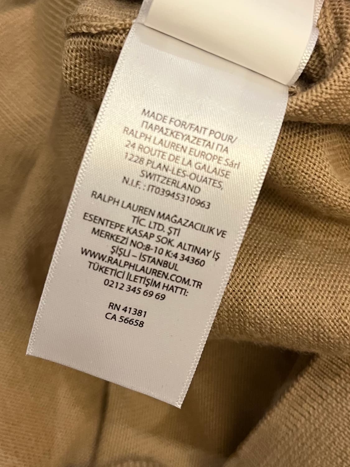 Polo Ralph Lauren 울 크루넥 스웨터 [L] 상품이미지10