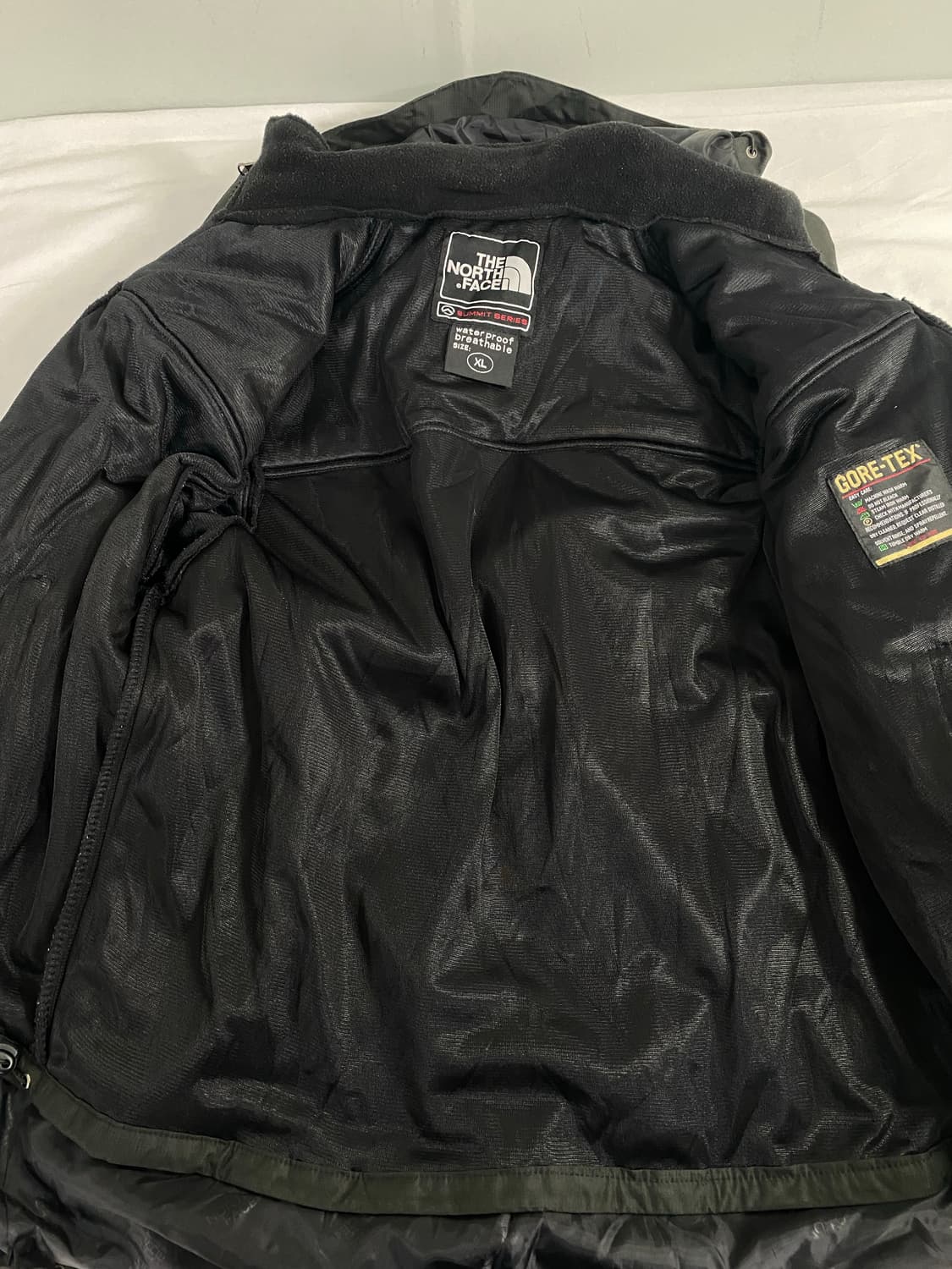 노스페이스 고어텍스 서밋시리즈 마운틴자켓 바람막이 XL 상품이미지9