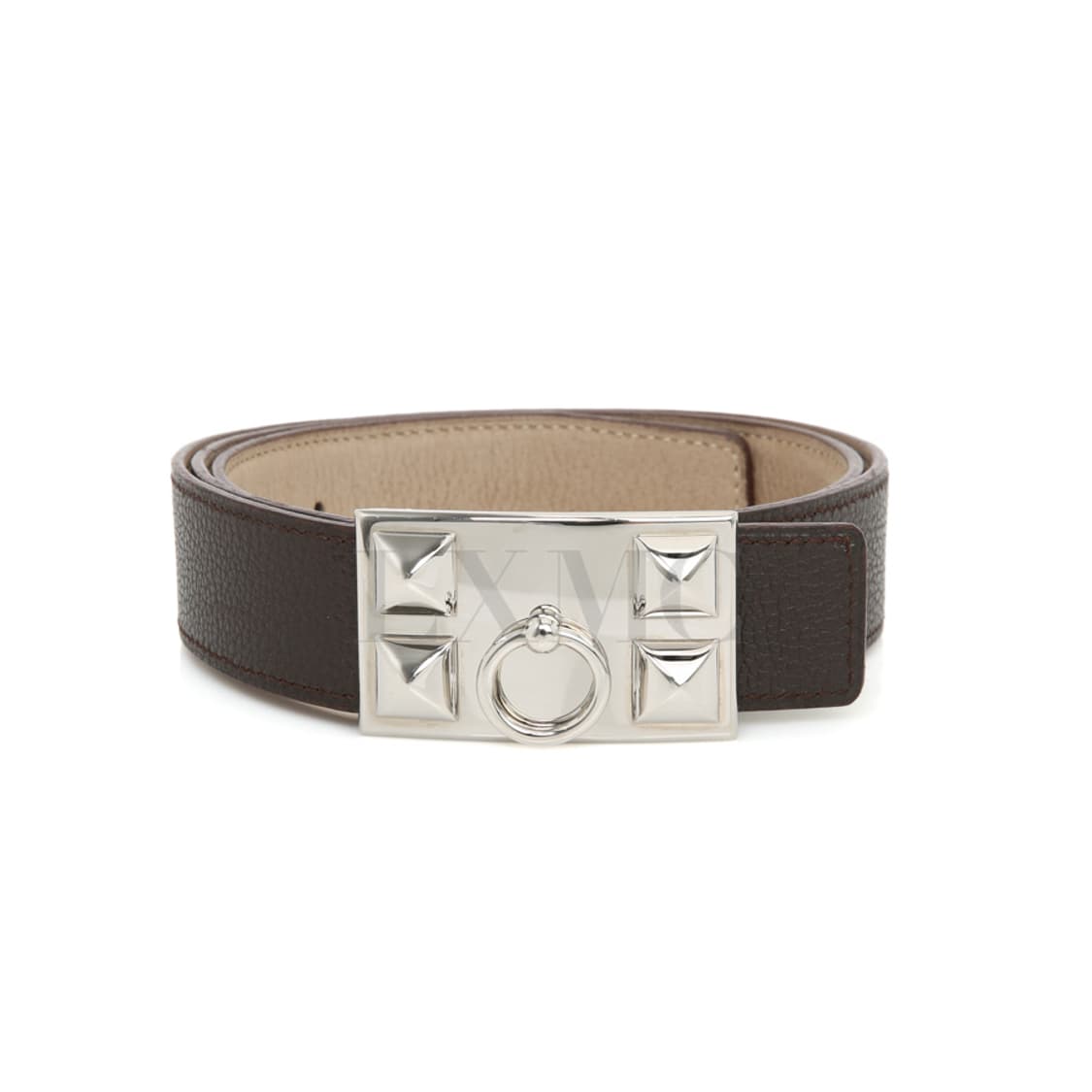 에르메스 메도르 벨트 양면 리버시블 벨트 스웨이드 브라운 상품이미지1