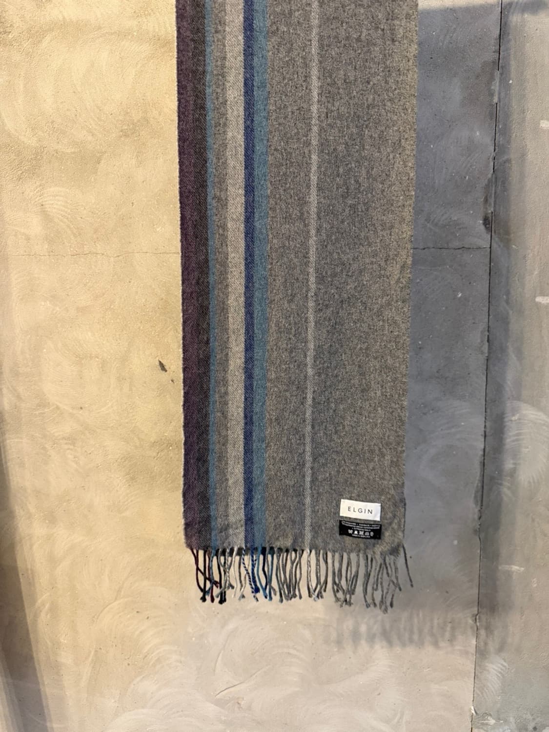 ELGIN 스코티쉬 캐시미어 머플러 상품이미지6