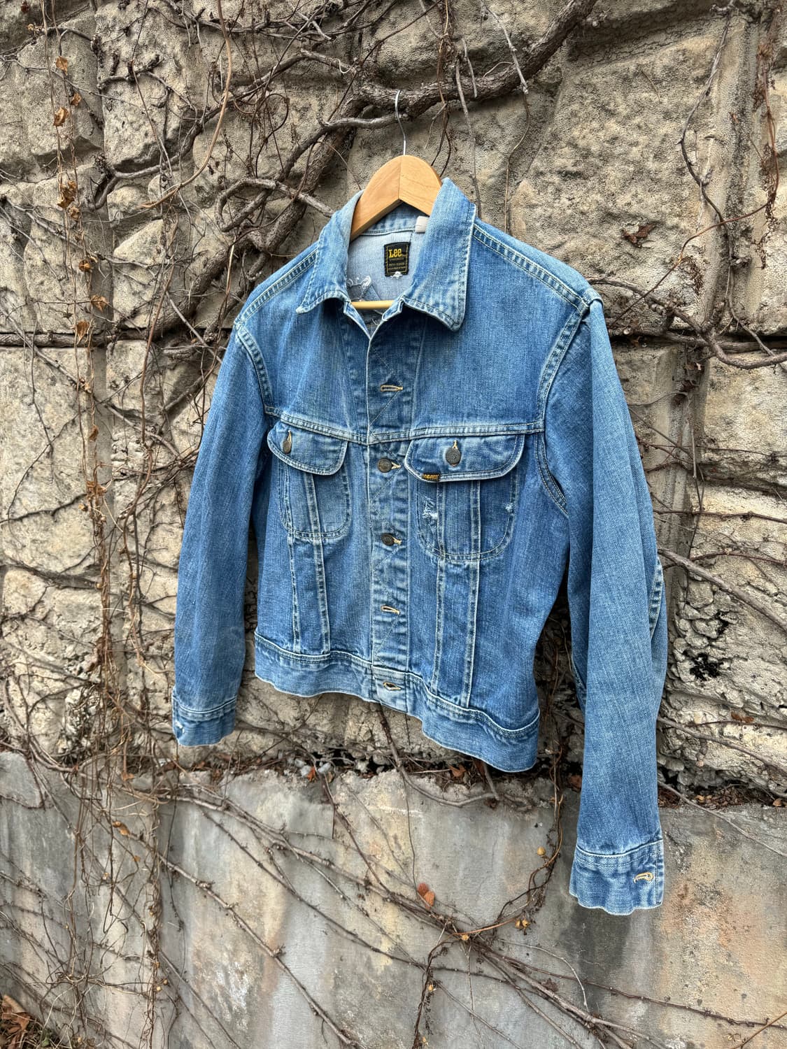 70s lee 빈티지 101-j 웨스턴 워크 데님 트러커 자켓 상품이미지3