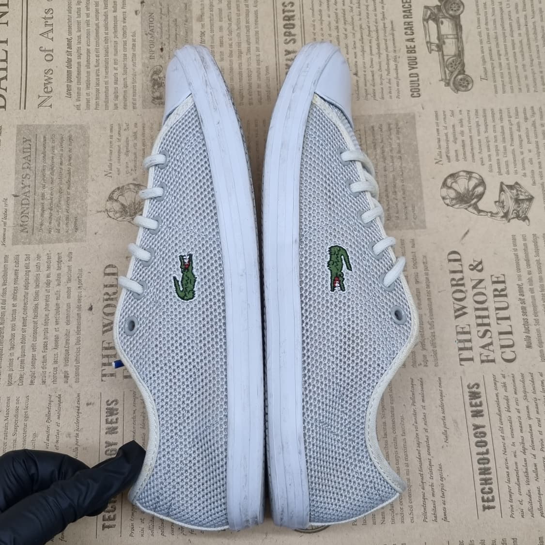 라코스테 여성스니커즈35.5 225 상품이미지5