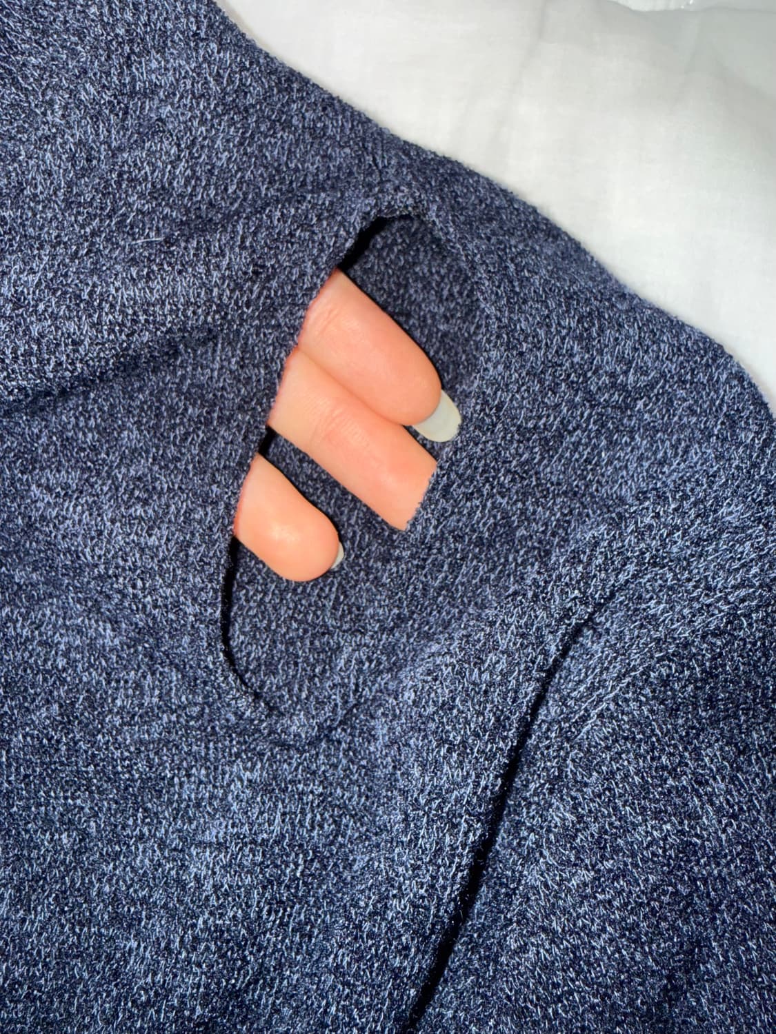 트임 오프숄더 니트 빈티지 y2k 갸루 고스펑크 그런지 히메카지 섹시 상품이미지2