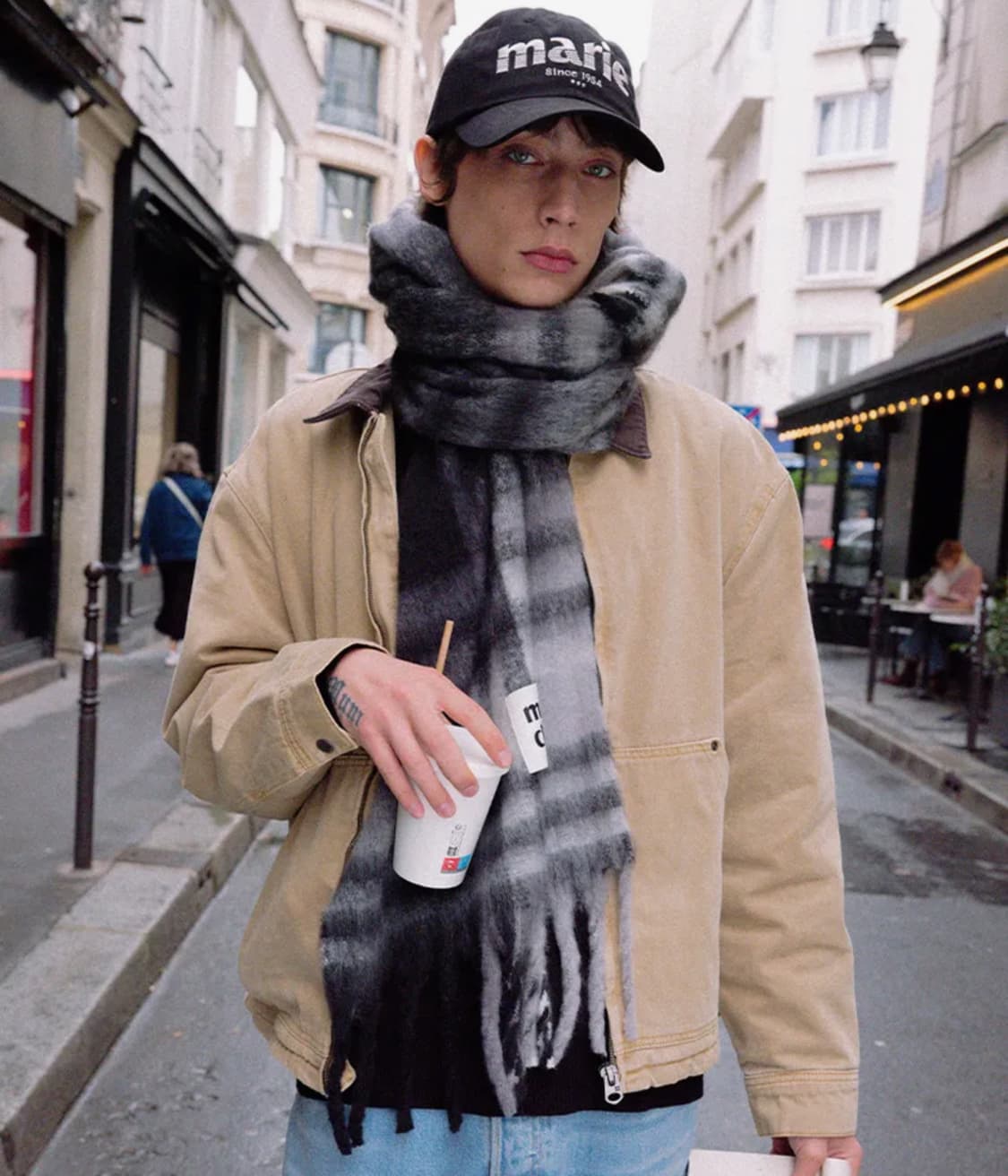 [새상품] 마리끌레르 남여공용 목도리, 머플러 상품이미지1