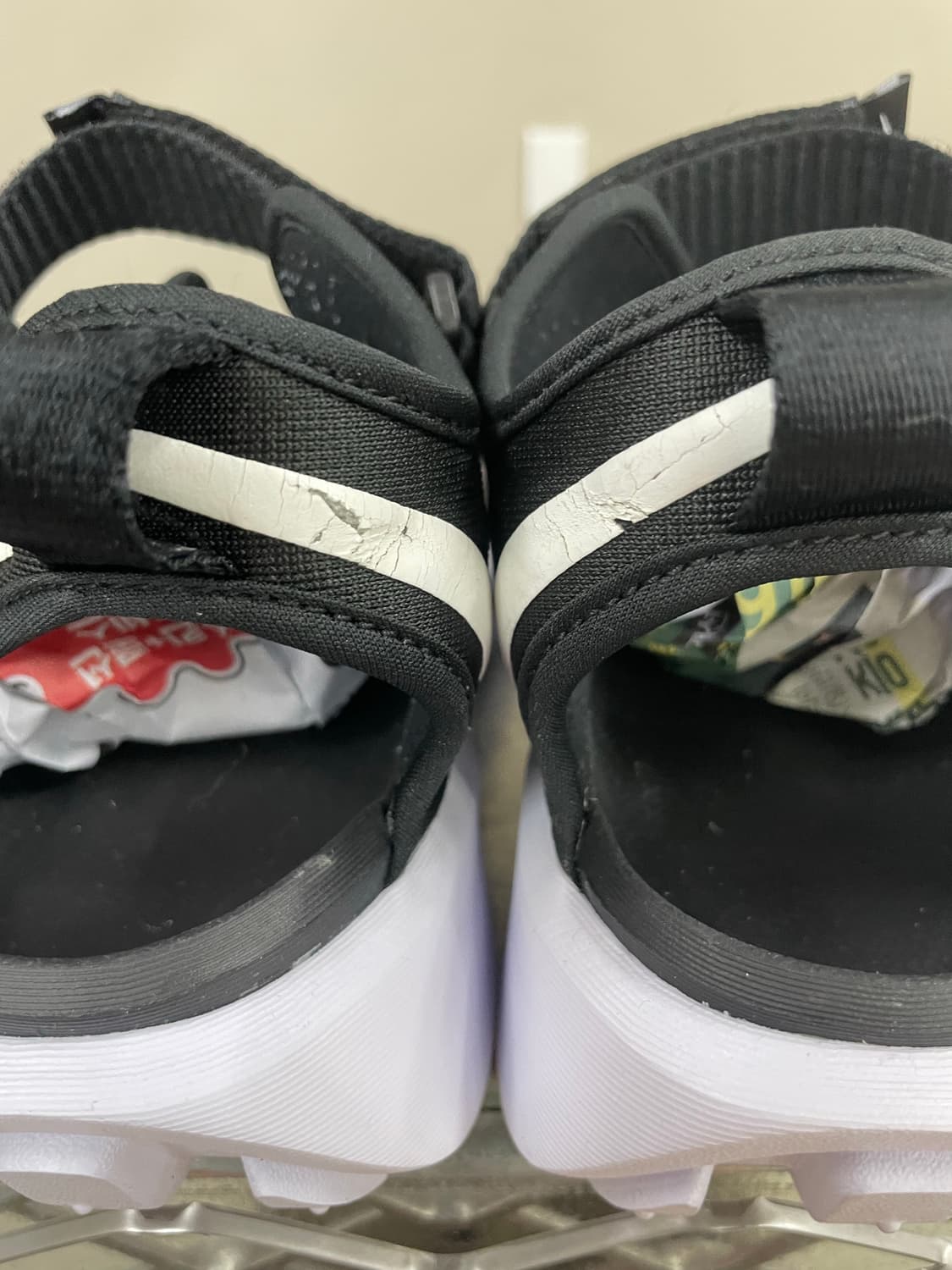 나이키 비스타 샌들 블랙 화이트 270 (gr-4449) 상품이미지8