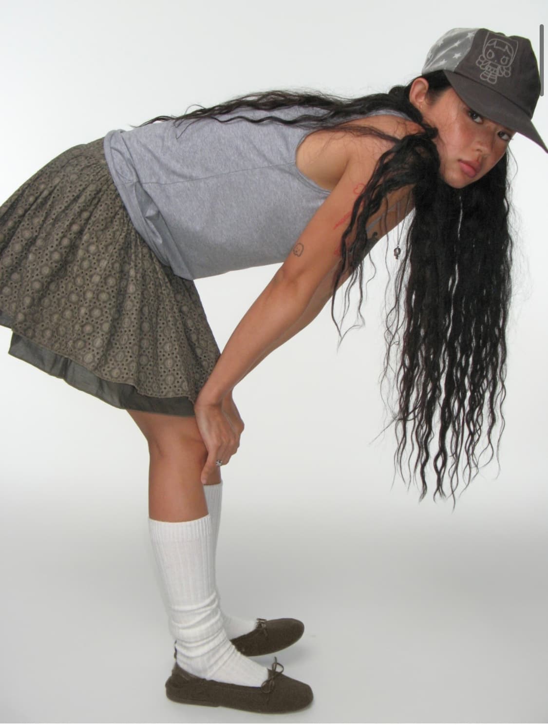 coyseio flower punching shirt 새상품 상품이미지2