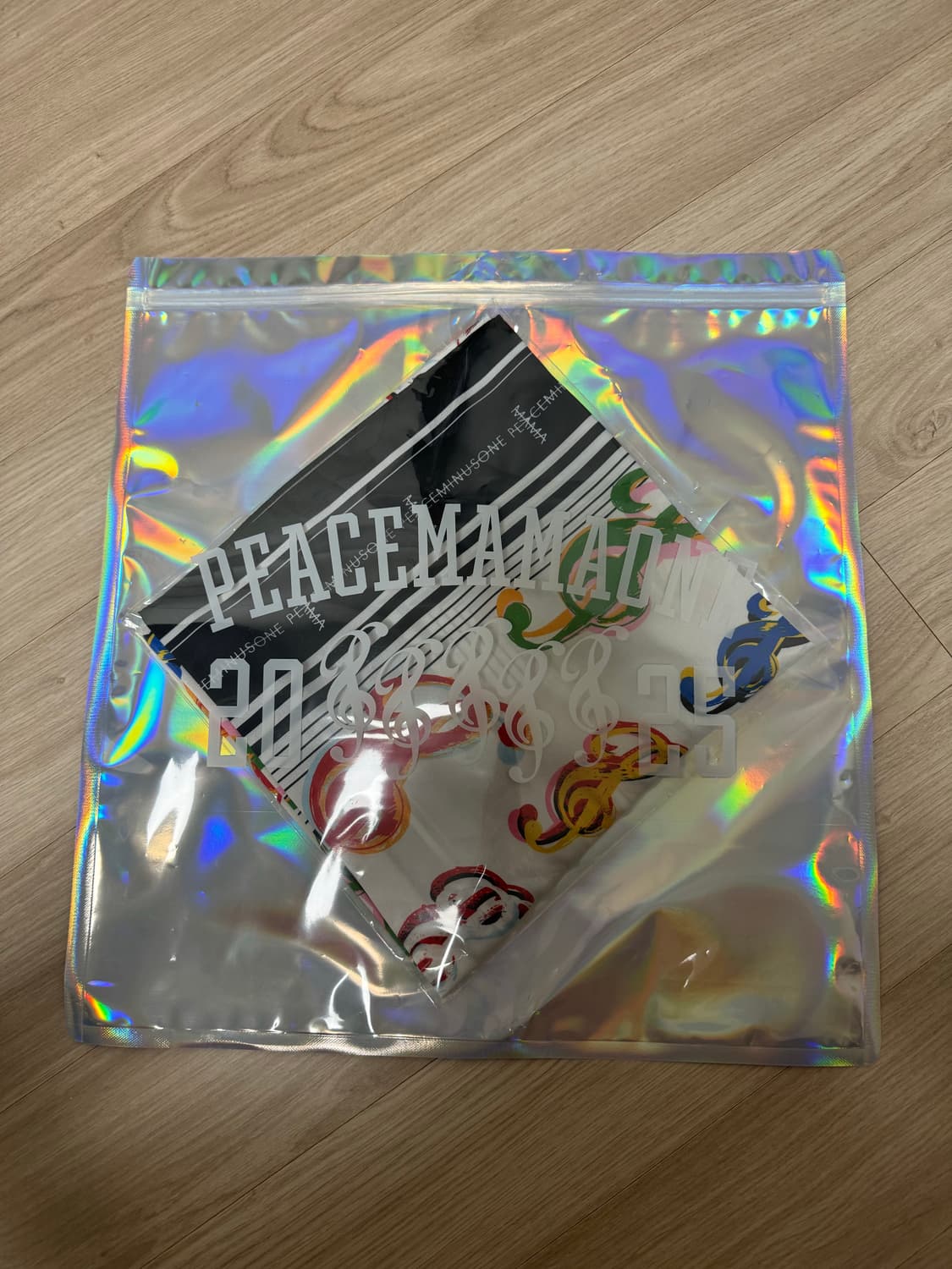 마마 피스마이너스원 스카프 / 복주머니 뱃지세트 팝니다 상품이미지1