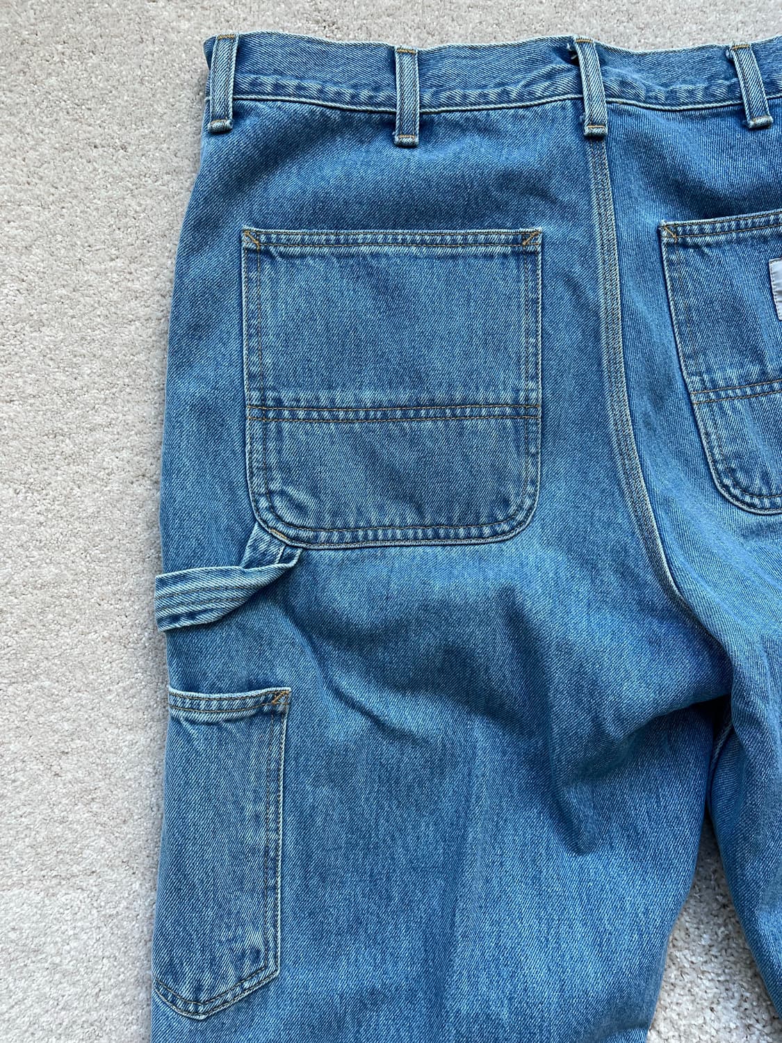 칼하트 WIP 더블니 데님 (31-34) 상품이미지9