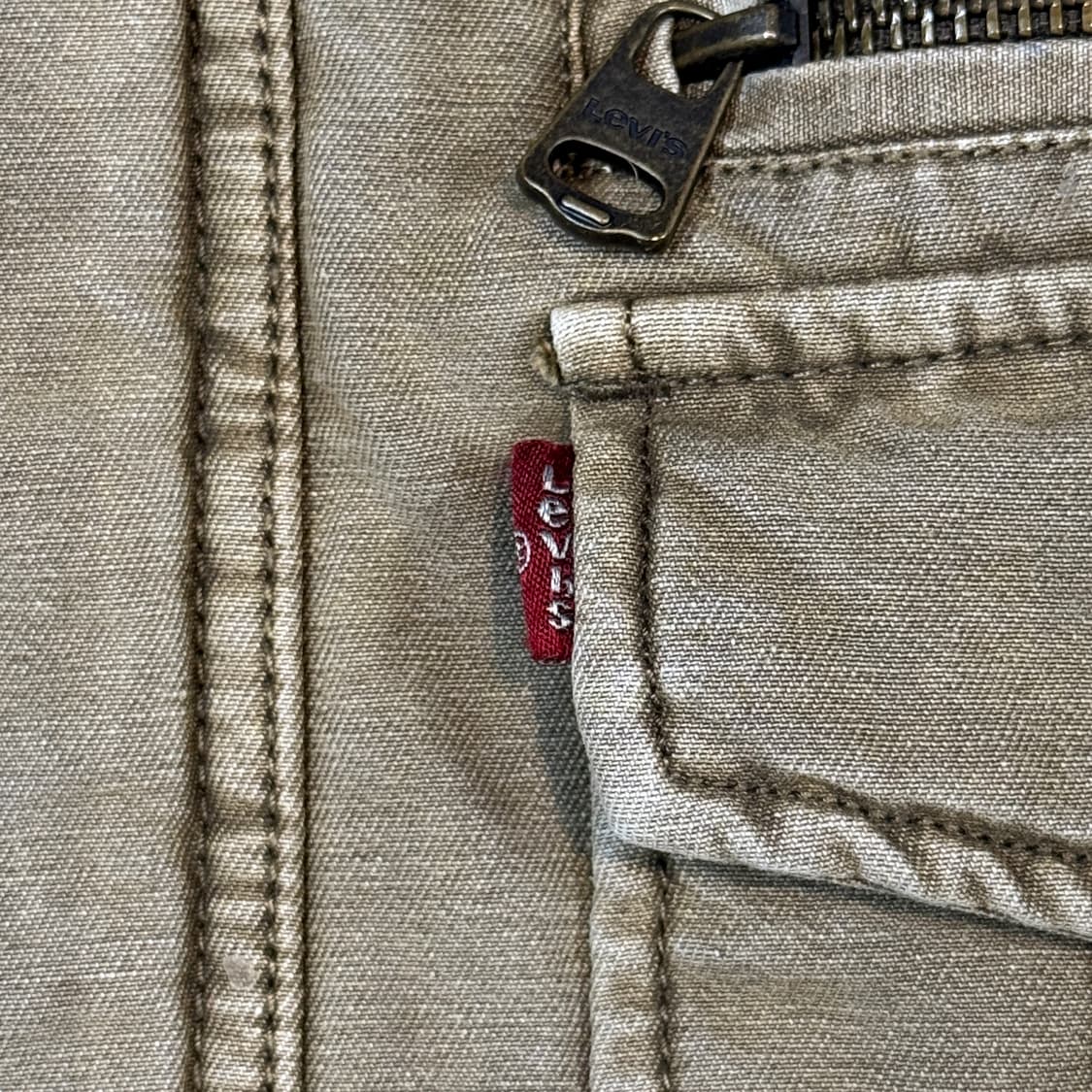 L) 리바이스 카키 브라운 데저트 자켓 상품이미지4