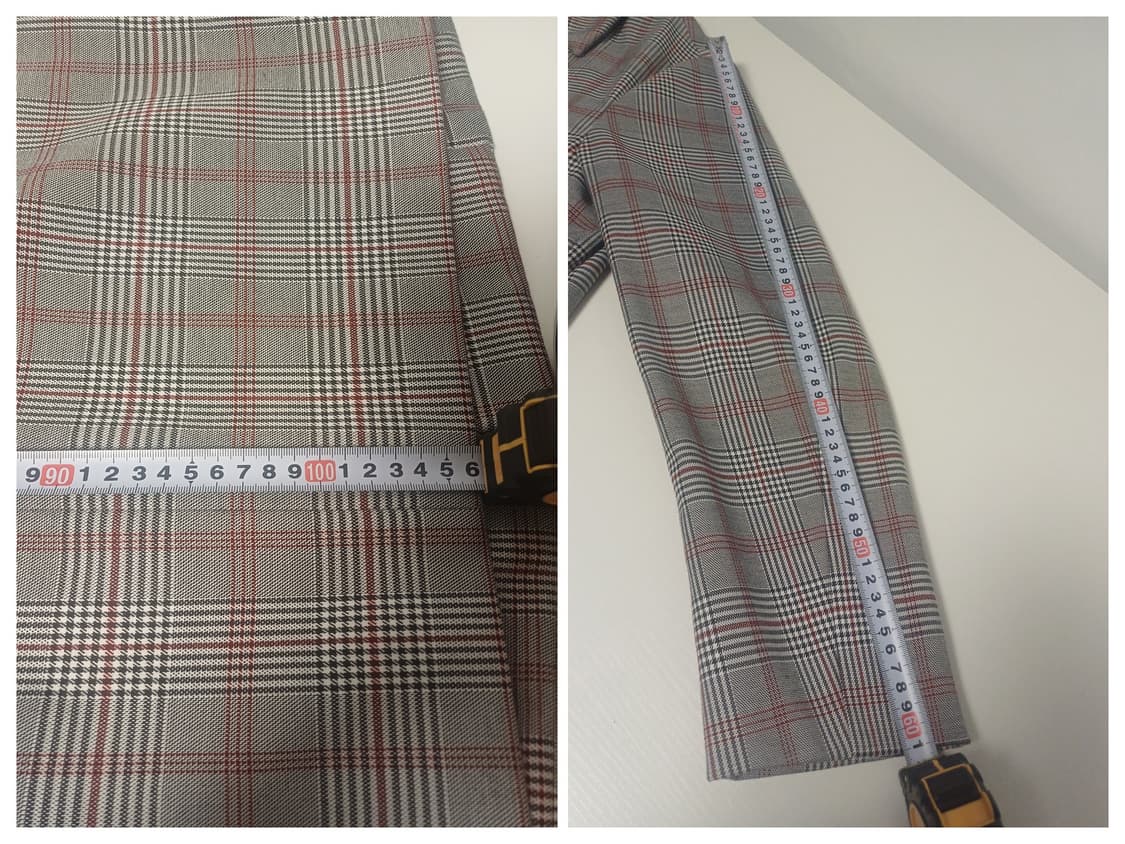 [100] 지오송지오 시그니처 글렌체크 세미오버 롱코트(ZTS20209) 상품이미지9