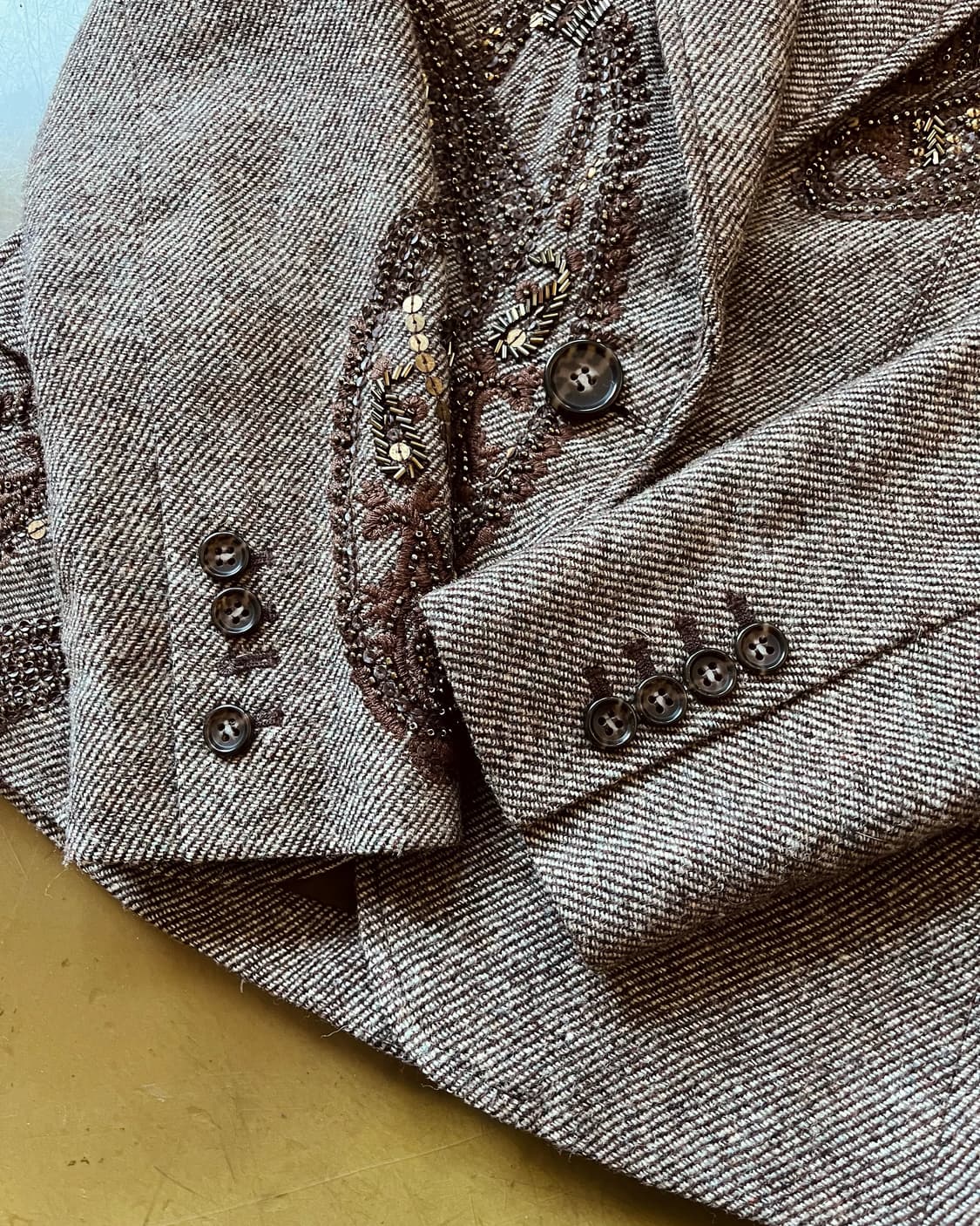 TALBOTS Jewelry & Embroidery Trim Jacket 상품이미지7