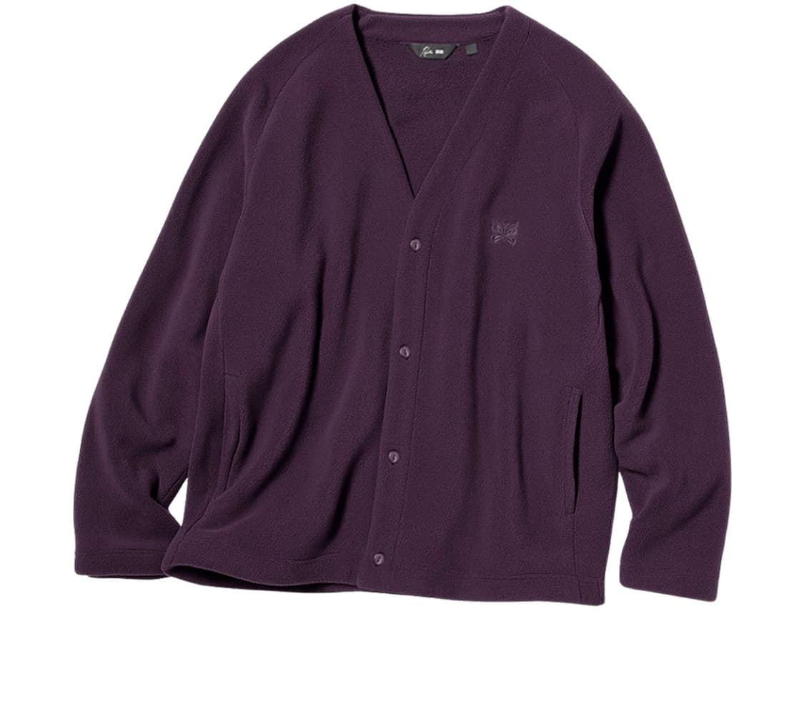 유니클로x니들스 가디건 퍼플[M] 상품이미지1