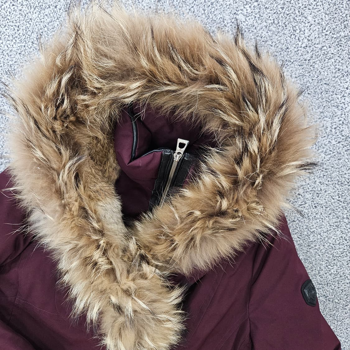 [실측확인] 루드삭 캐나다 명품 덕다운 후드 퍼 패딩1106JM2 상품이미지2