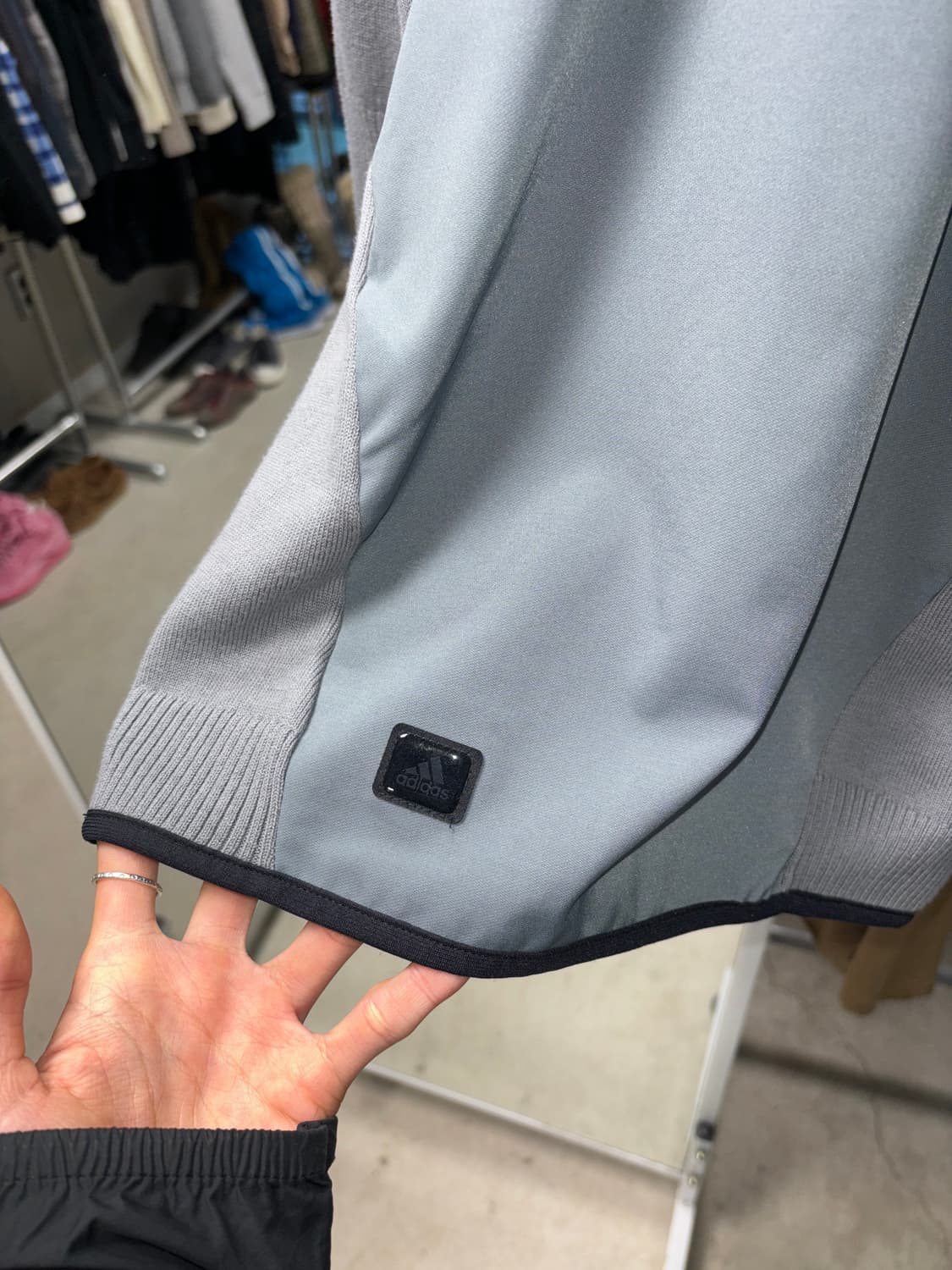 아디다스 테크 하프집업 니트 상품이미지7